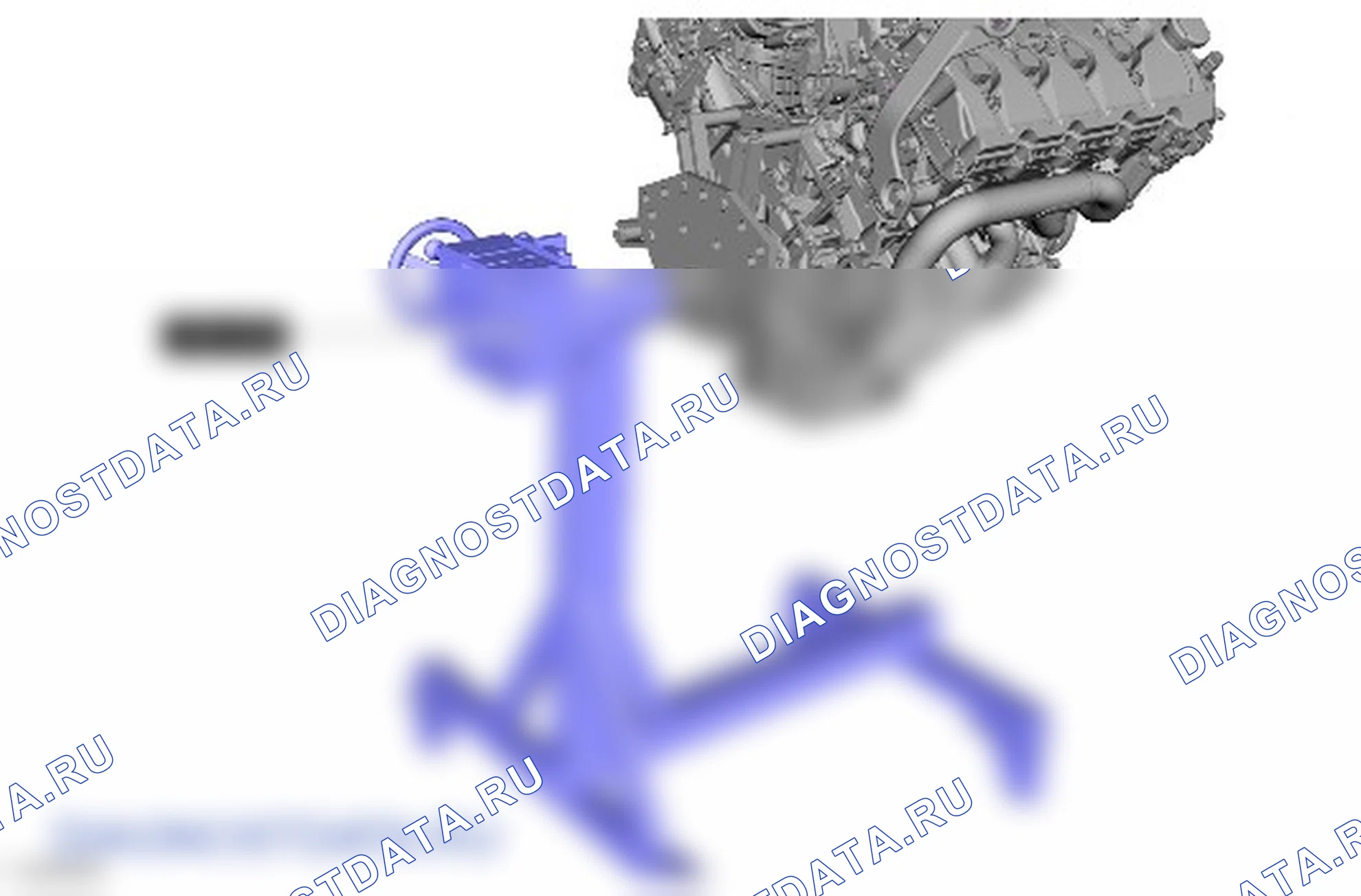 Сборка двигатель. Ford Mustang VI