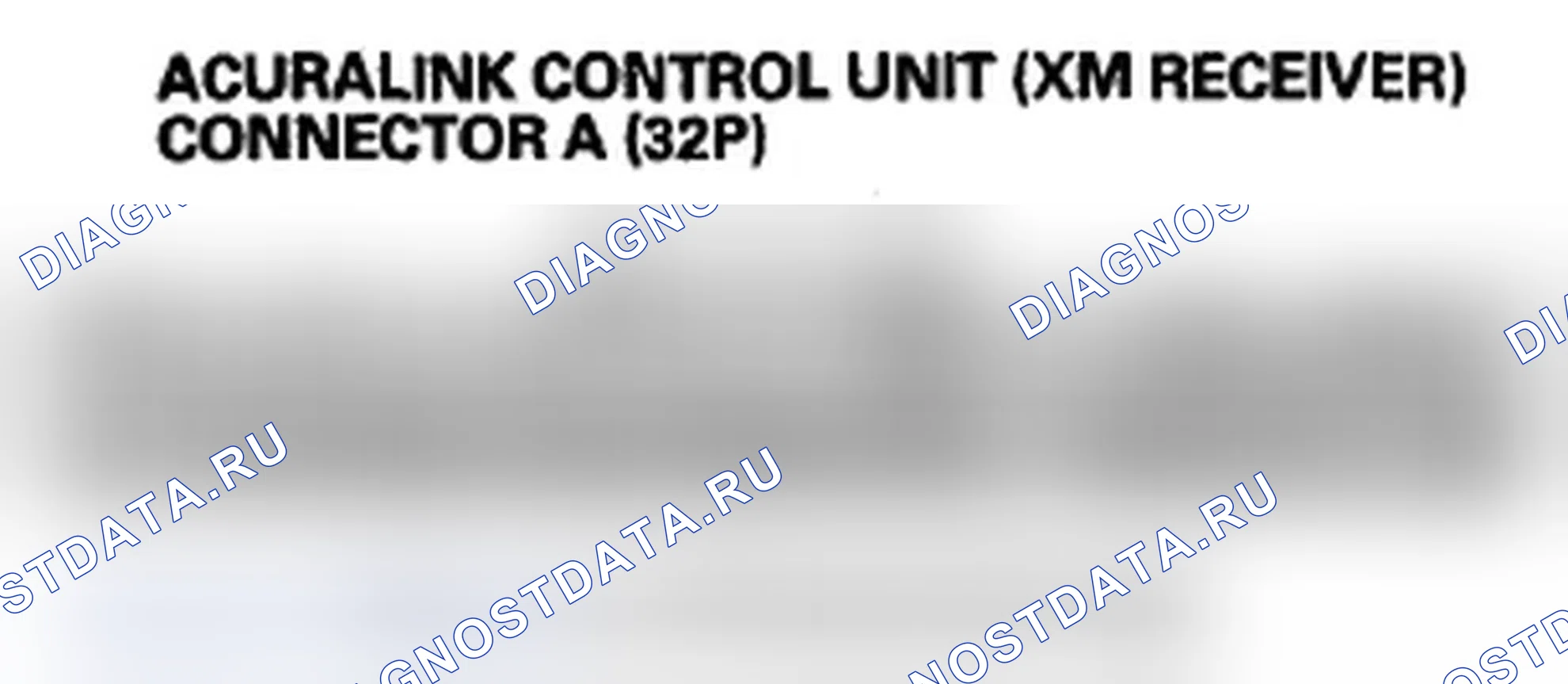Рис. 511: Сообщения AcuraLink® не могут быть услышаны или являются слабыми. Acura RDX I рестайлинг