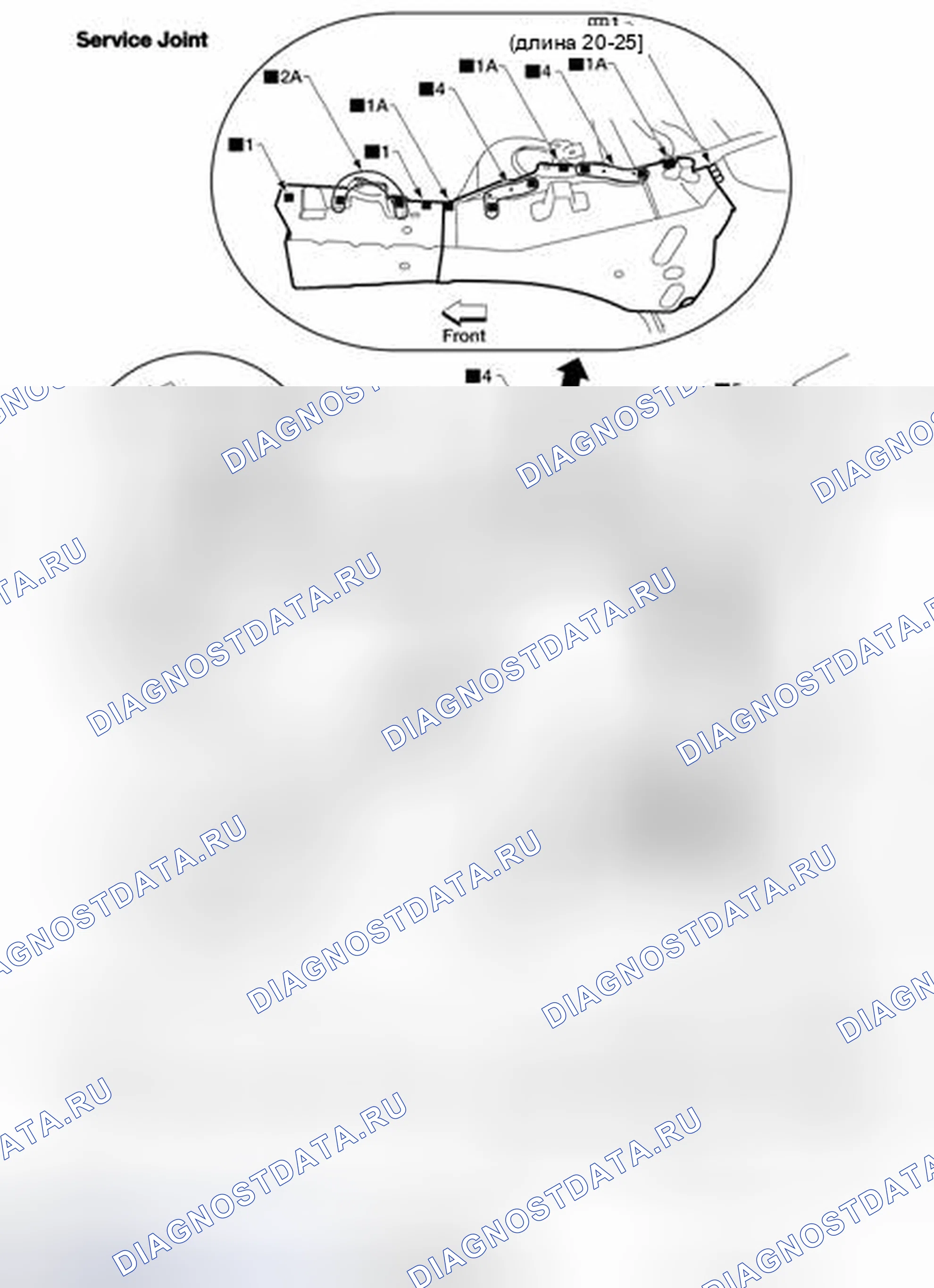 Рис. 48: КРОМКА ЛАПЫ ЛЕВАЯ. Nissan Sentra B16 рестайлинг