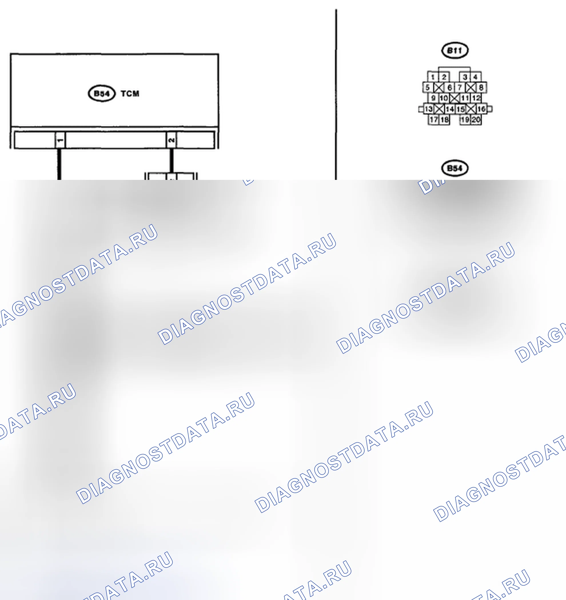 Рис. 121: электросхема. Subaru Legacy BL/BP рестайлинг