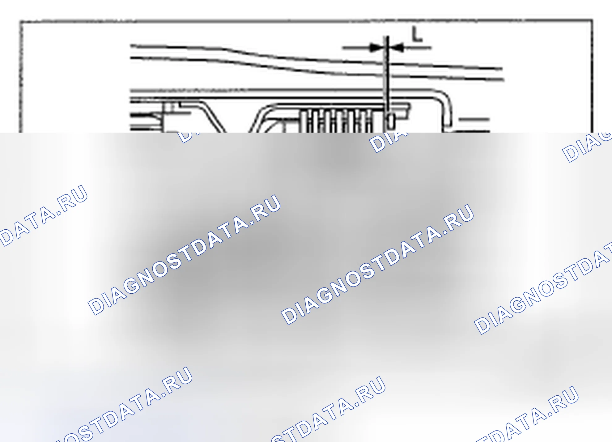 Рис. 169: МУФТА ВВОДА. Subaru Tribeca WX рестайлинг