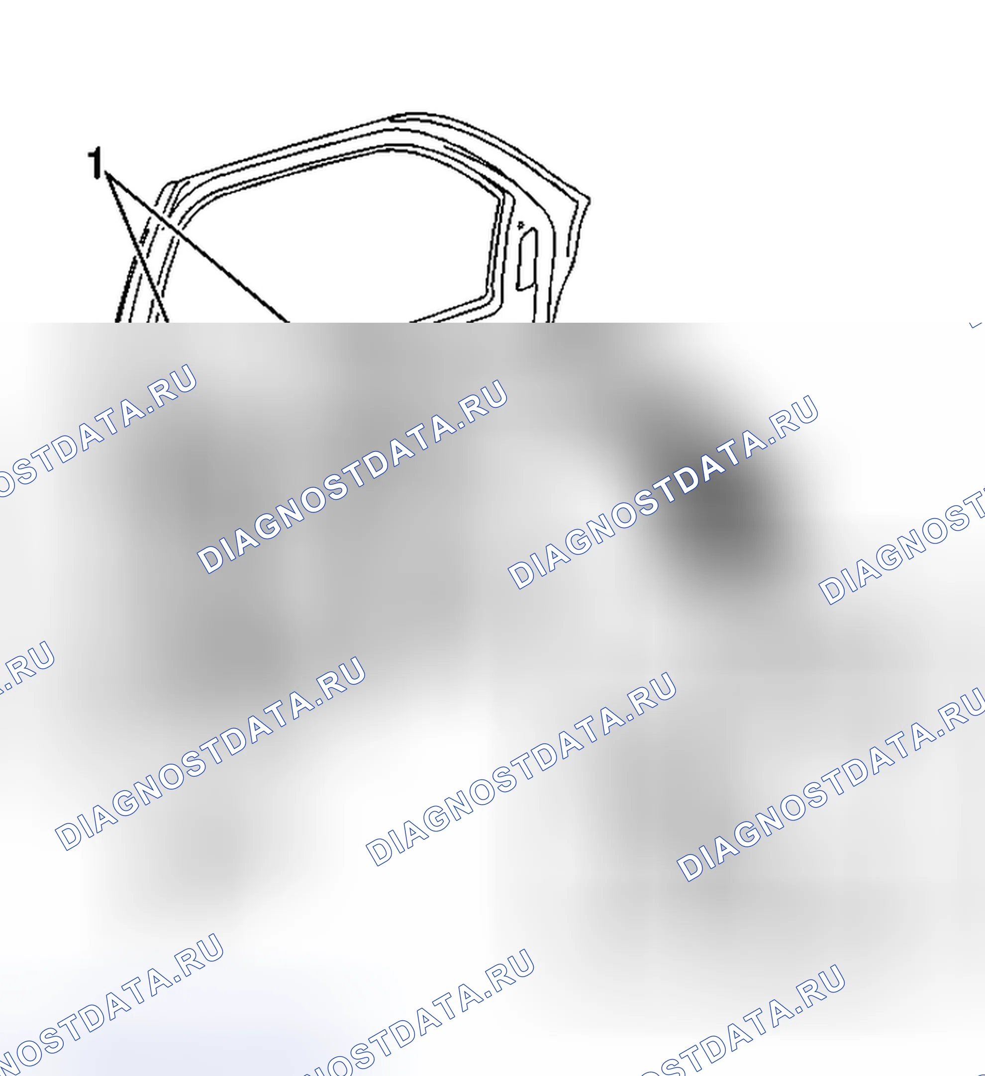 Рис. 44: Порядок демонтажа. Saab 9-7X I