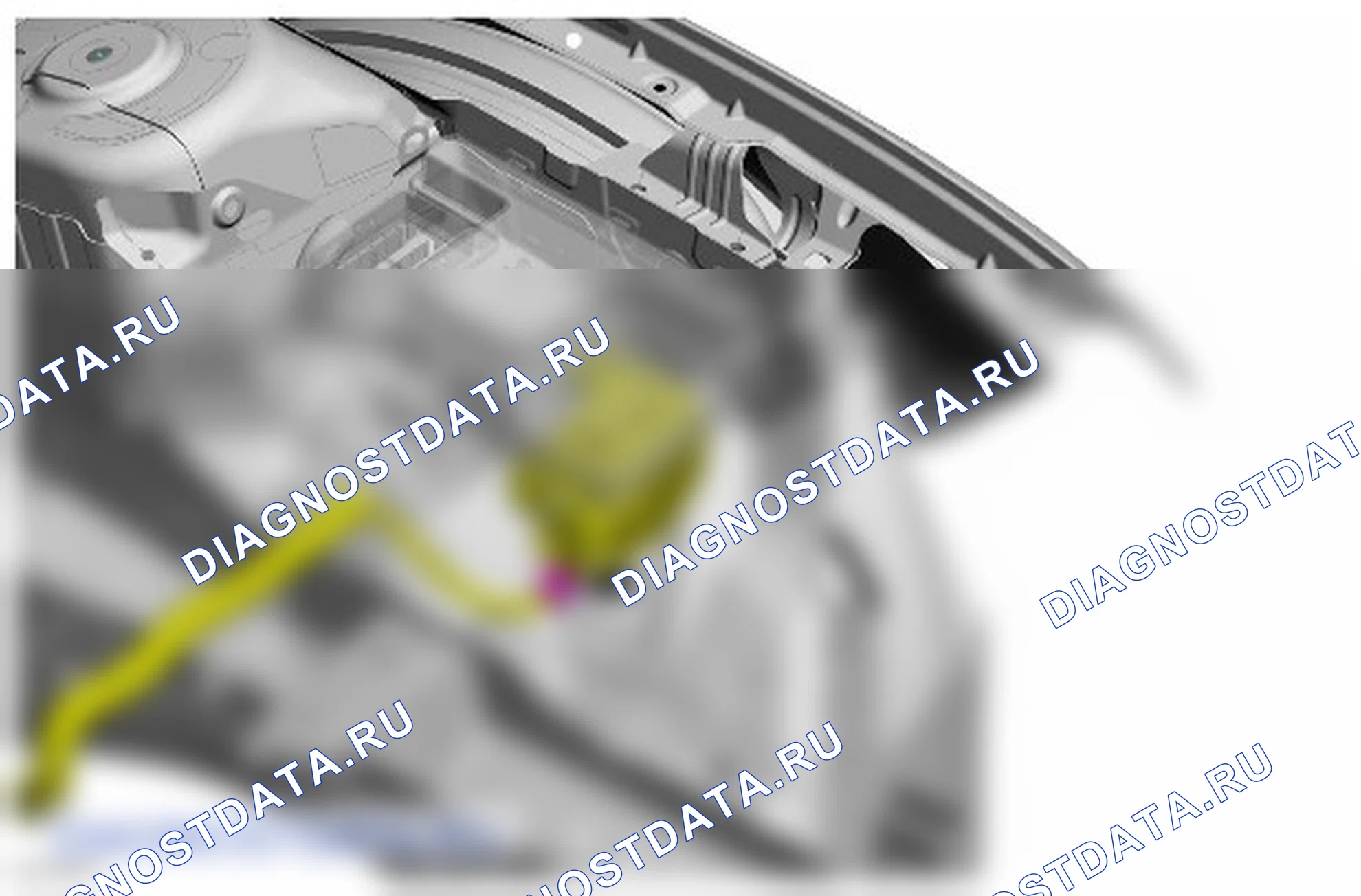 Как снять и установить жгут электропроводки двигателя. Ford S-MAX II