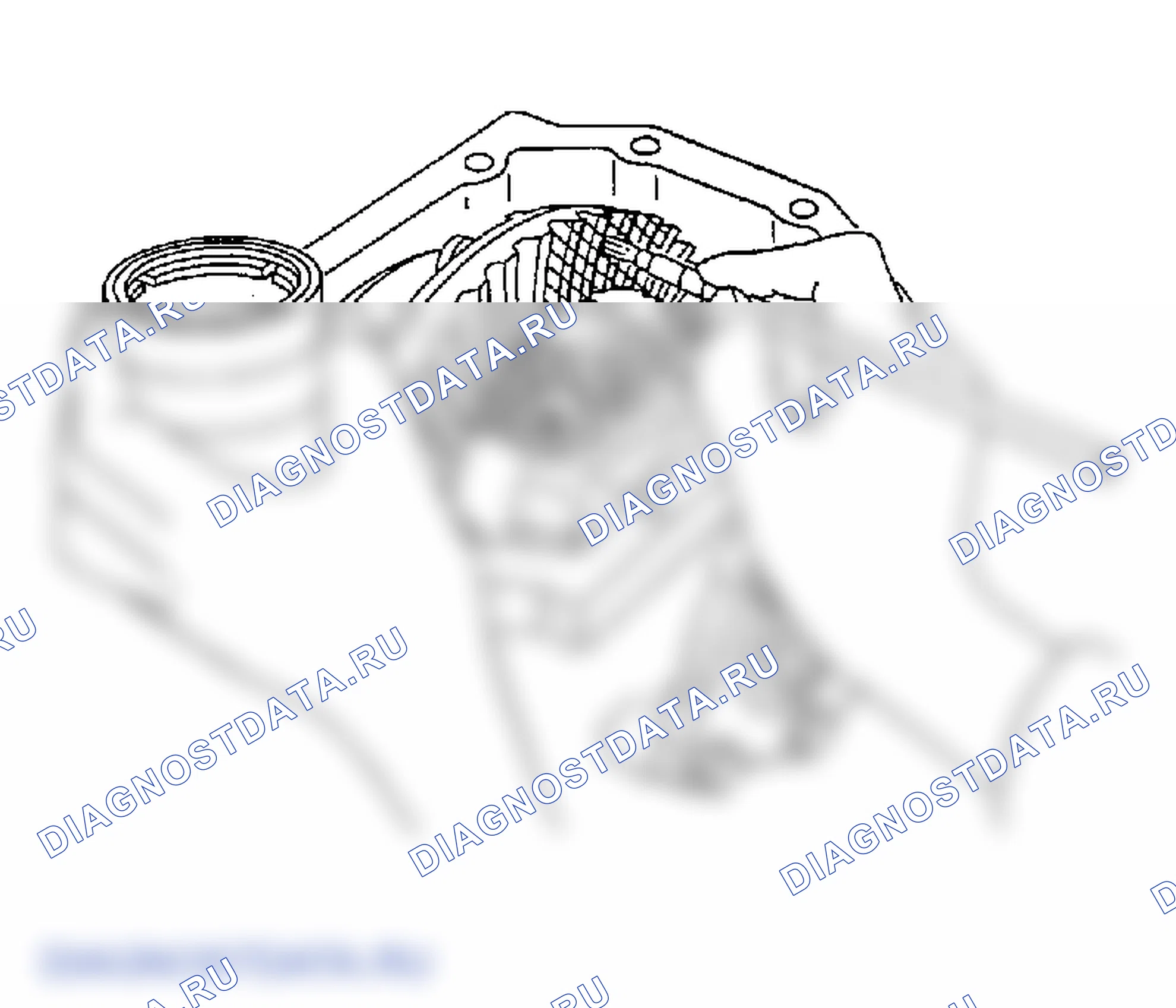Рис. 154: Зубчатый контакт. Infiniti FX45 I