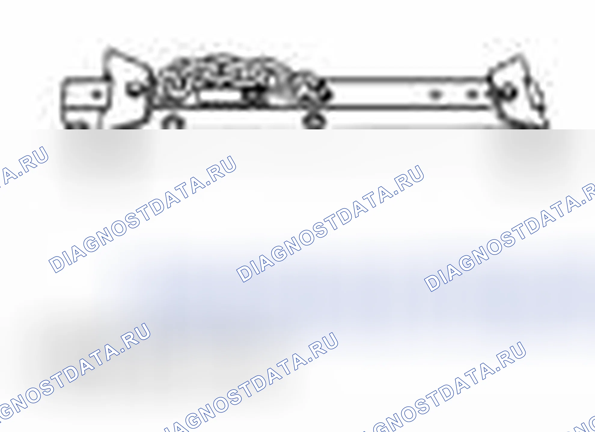 Рис. 1032: Двигатель. Ford Pickup F250 Super Duty II