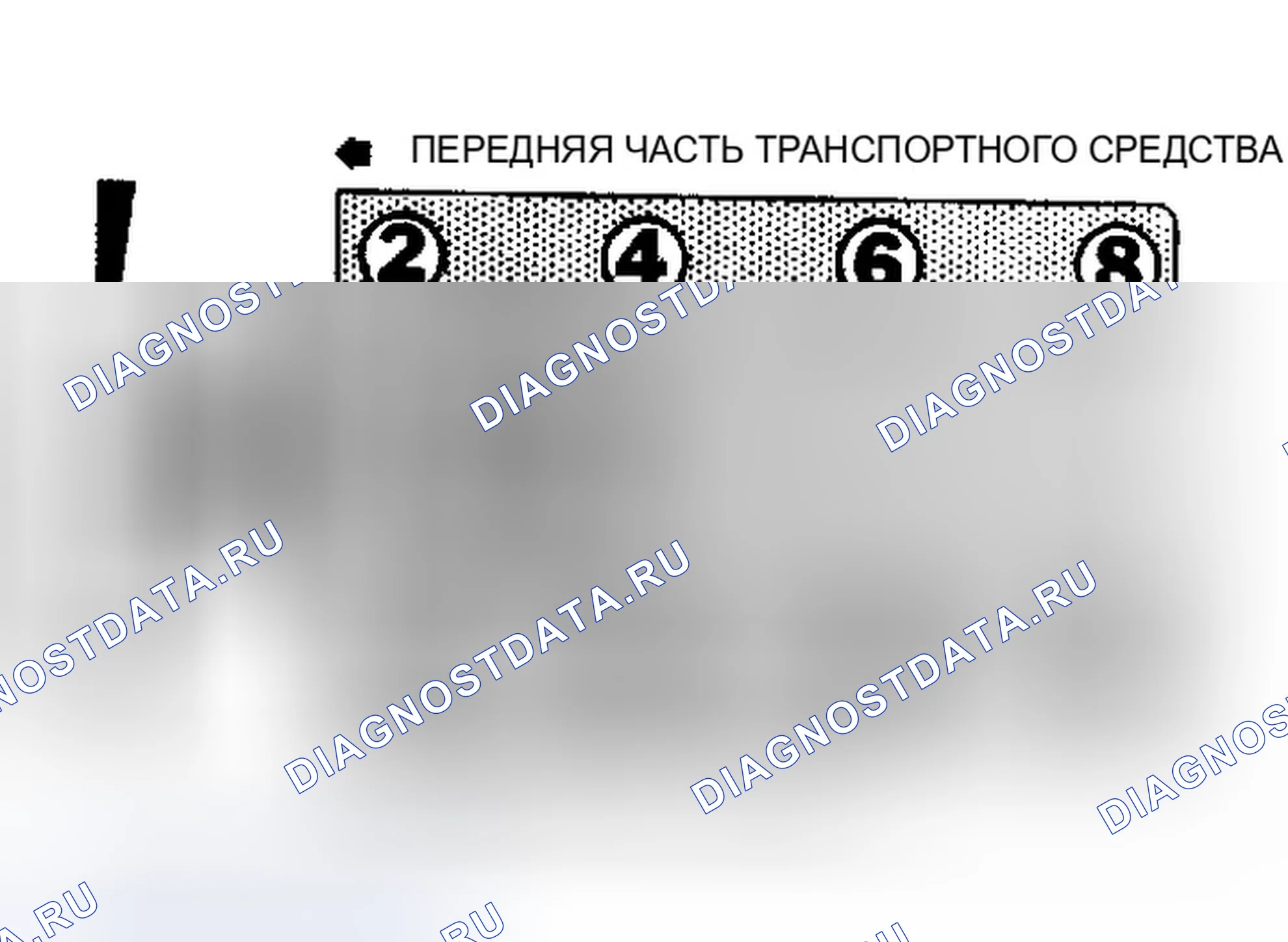 Рис. 3: Порядок отстрела и отметки времени - 5.9L. Jeep Cherokee II