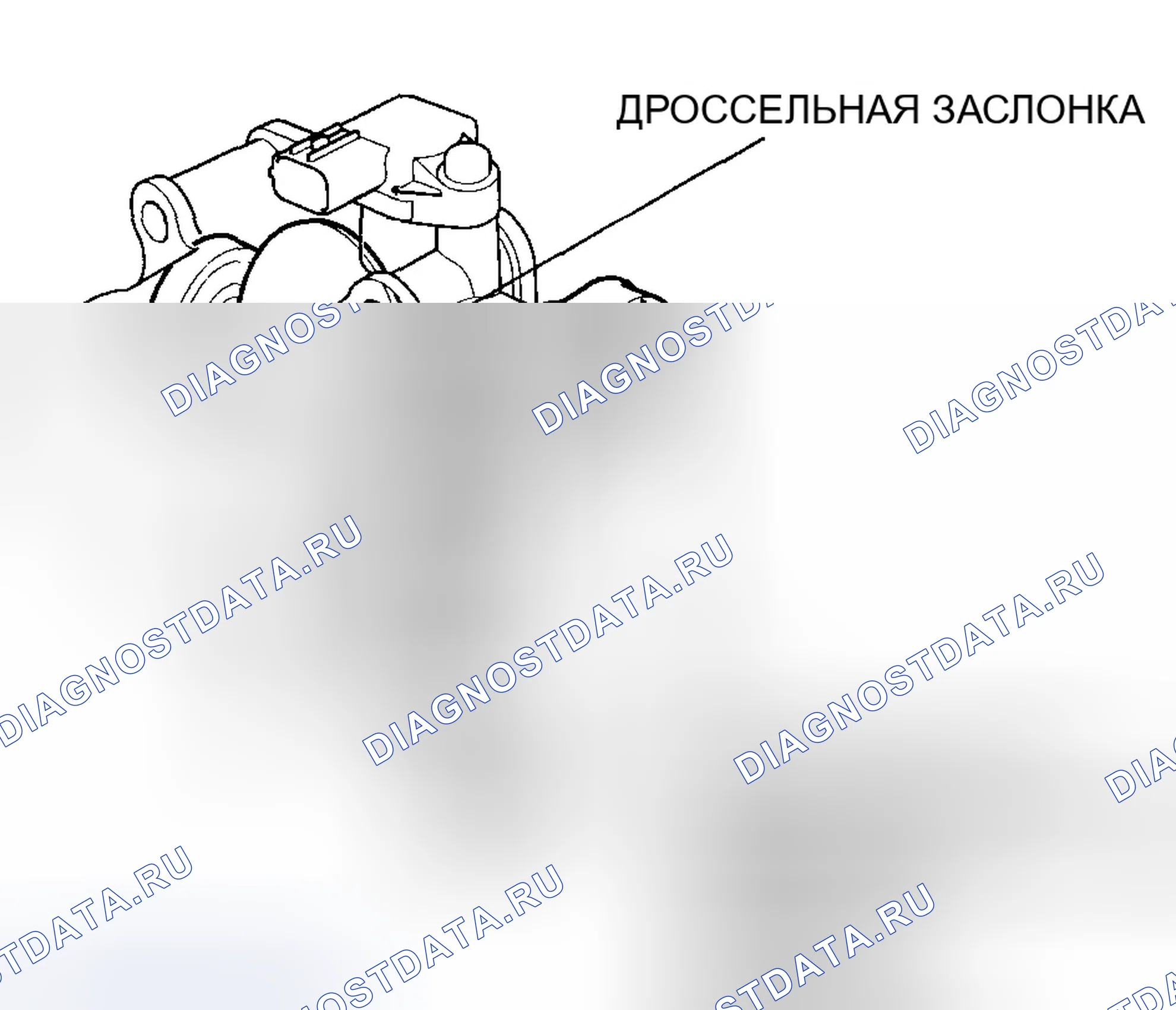 Рис. 35: Корпус дроссельной заслонки. Honda Odyssey III