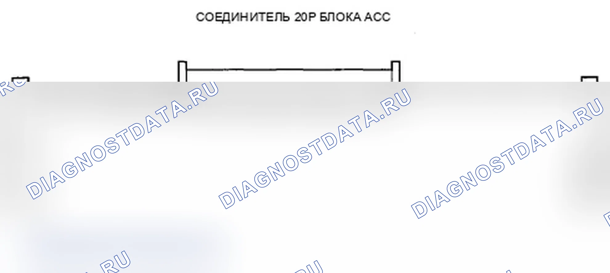 Рис. 15: Входы и выходы модуля адаптивного круиз-контроля (ACC). Acura RL II рестайлинг