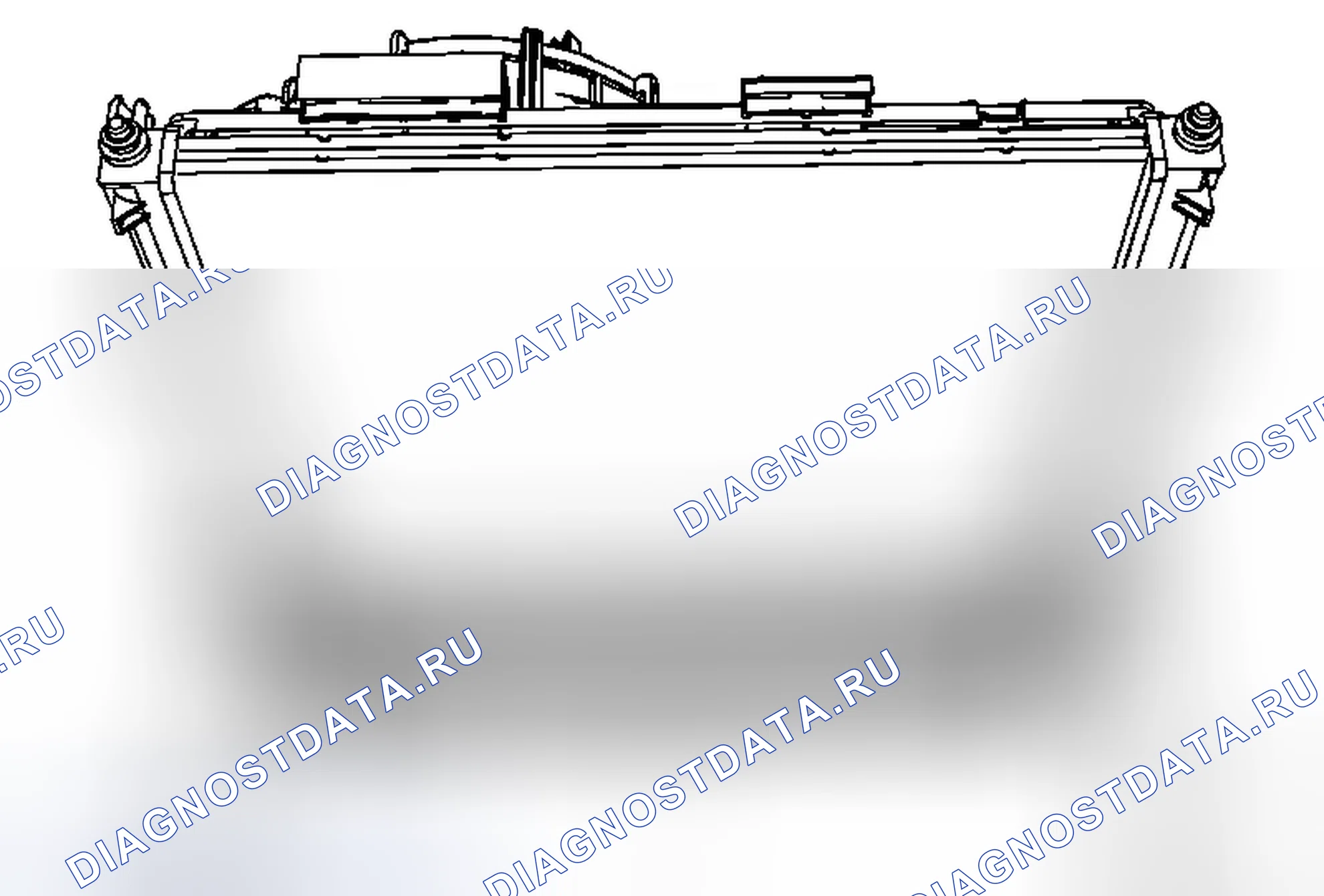 Рис. 6: Замена вспомогательного охладителя трансмиссионной жидкости. Cadillac CTS II
