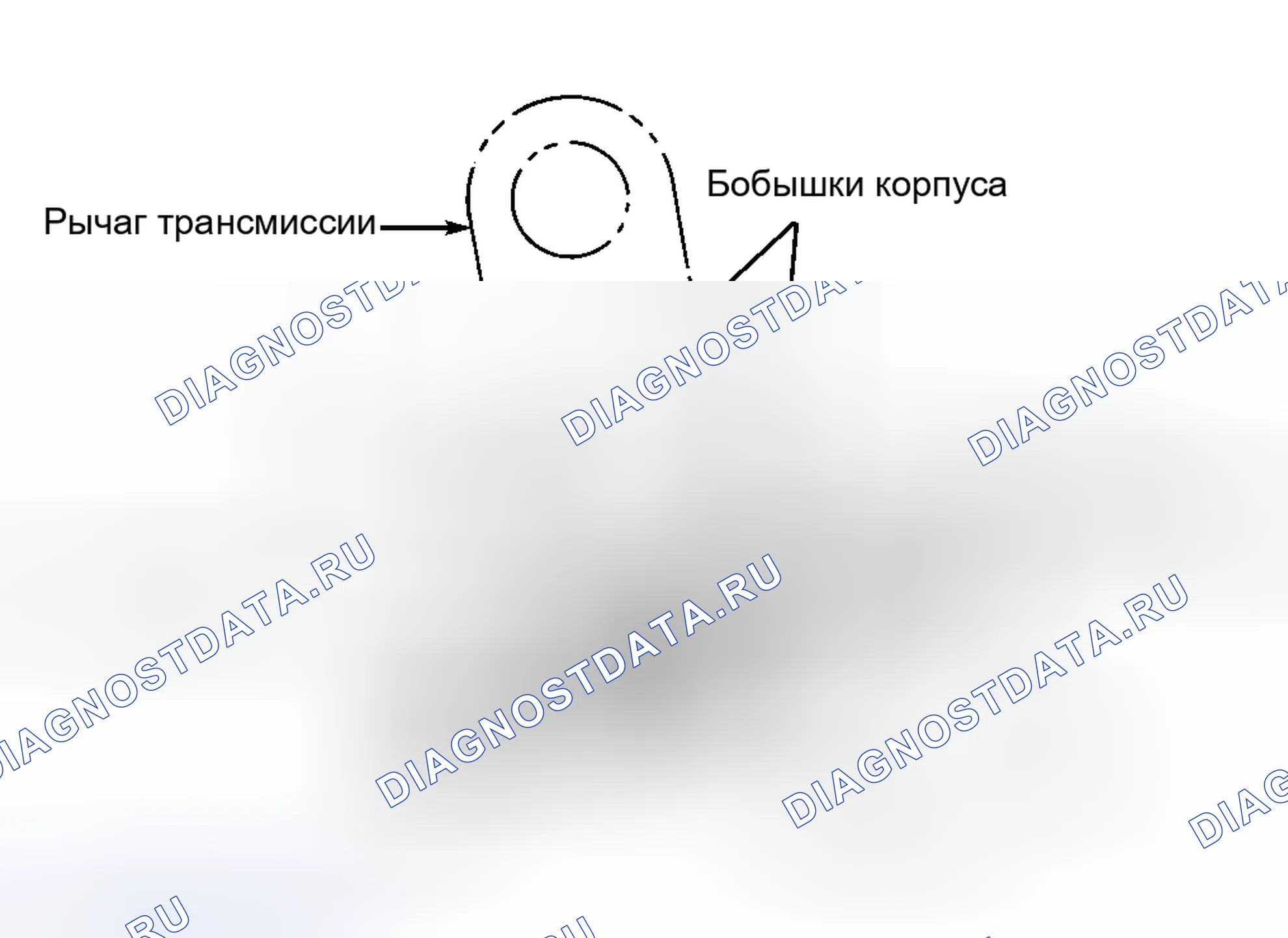 Рис. 77: РЫЧАЖНЫЙ МЕХАНИЗМ ПЕРЕКЛЮЧЕНИЯ ПЕРЕДАЧ. Subaru Legacy BC/BJ/BF