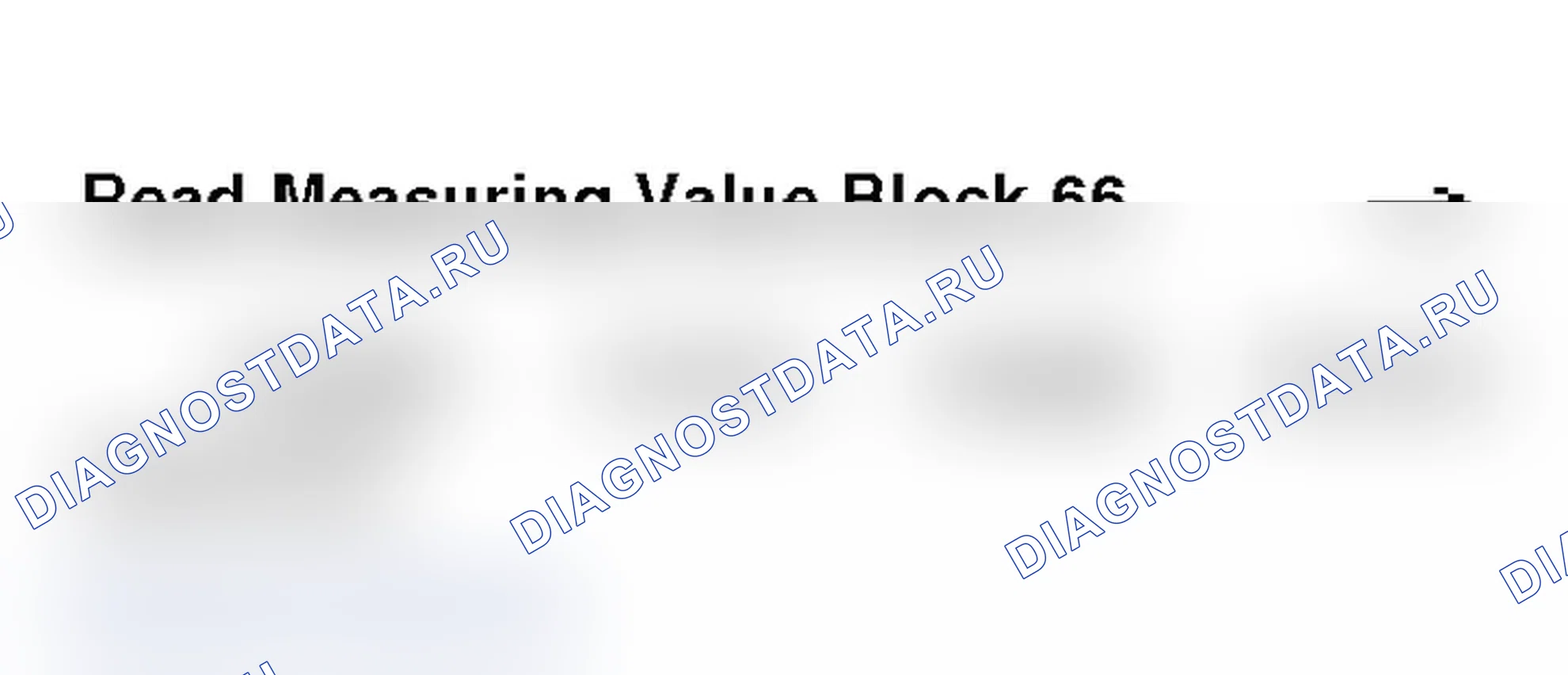 Рис. 368: Дисплей сканера VAG 1551 - считывание измерительного значения Блок 66 - круиз-контроль. Audi A6 C5