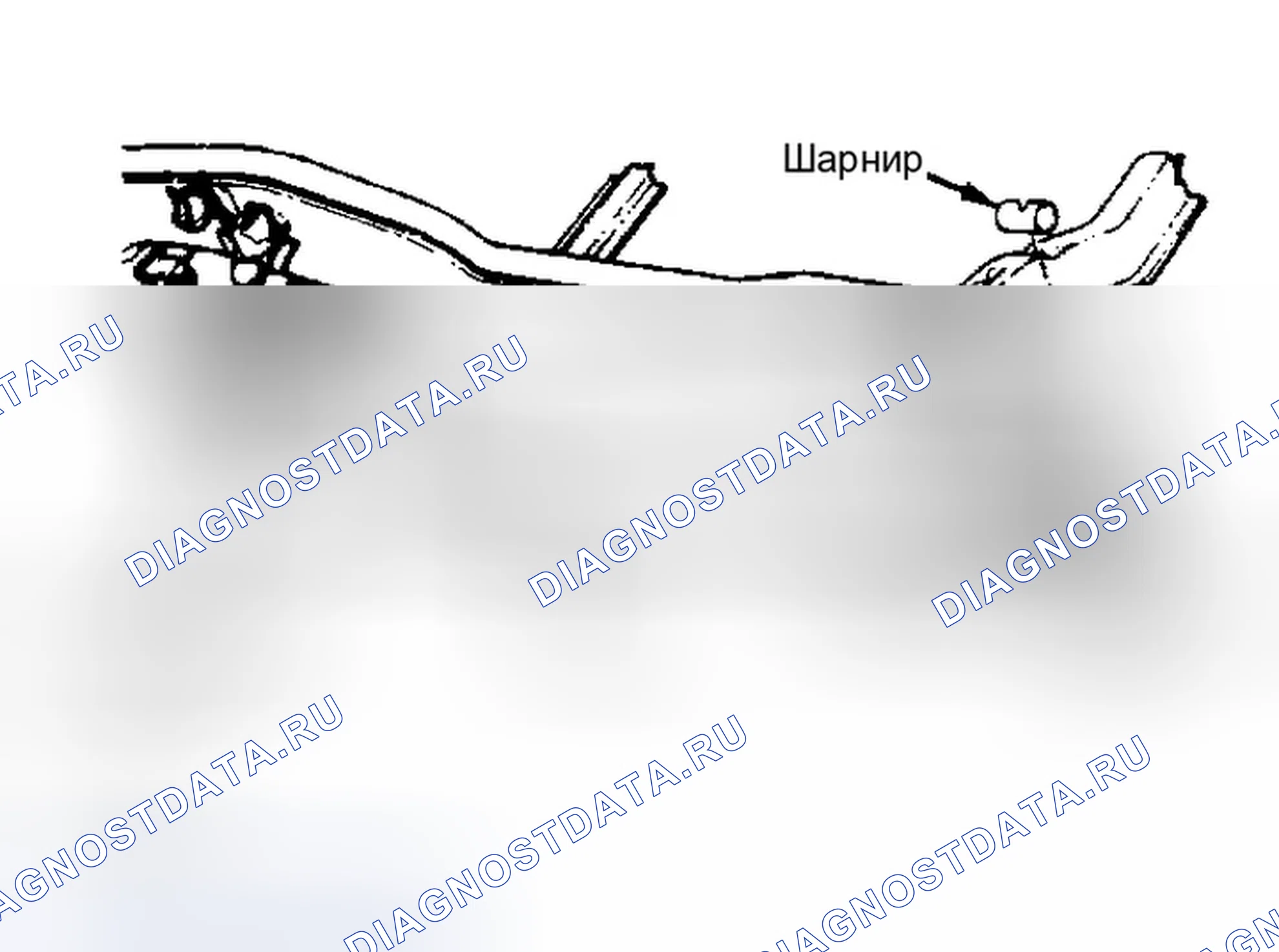 Рис. 5: ДЕМОНТАЖ. Dodge Dakota Sport 