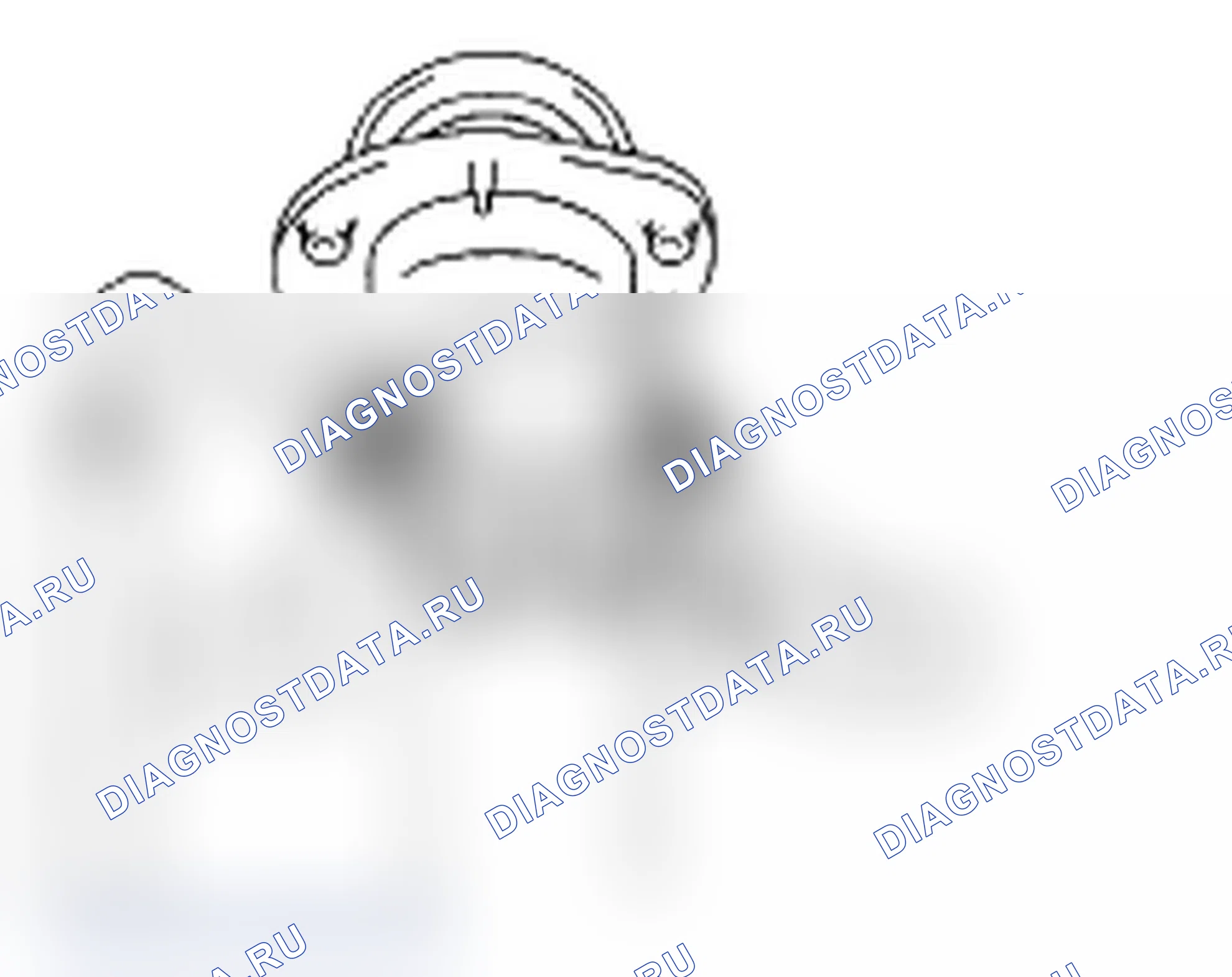 Рис. 553: Расположение шлангов испарения для запорного клапана. Subaru Impreza WRX GD/GG рестайлинг 2