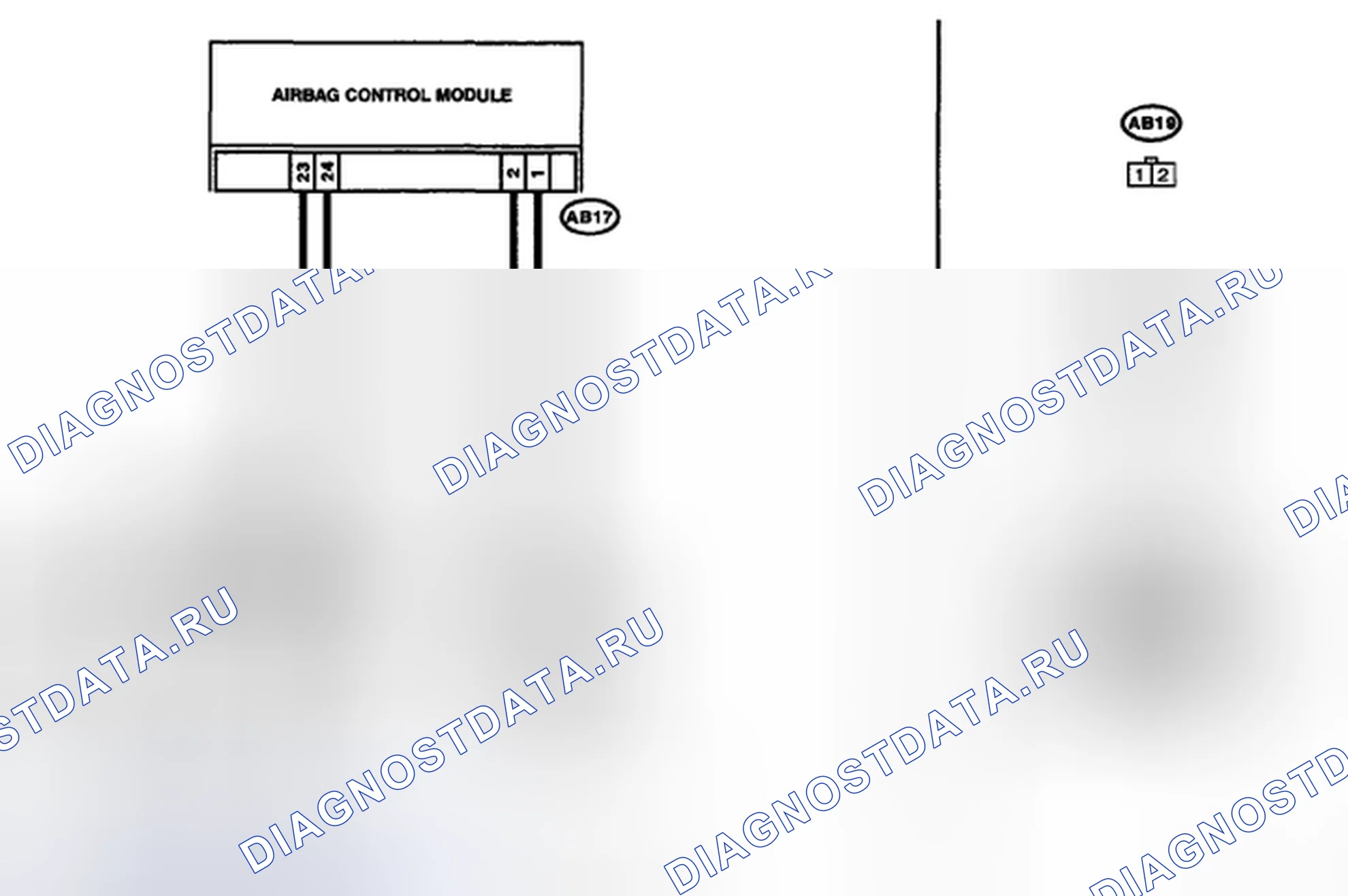 Рис. 135: электросхема. Subaru Outback BP рестайлинг