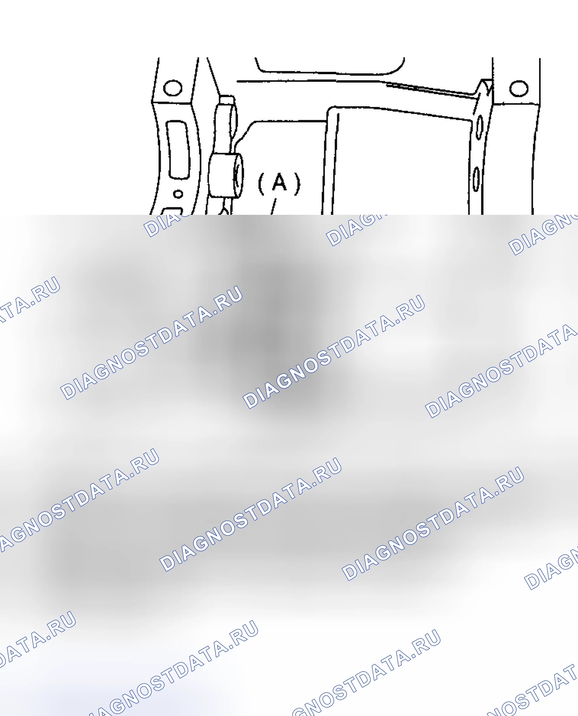 Рис. 110: УСТАНОВКА. Subaru Impreza GD/GC/GG рестайлинг