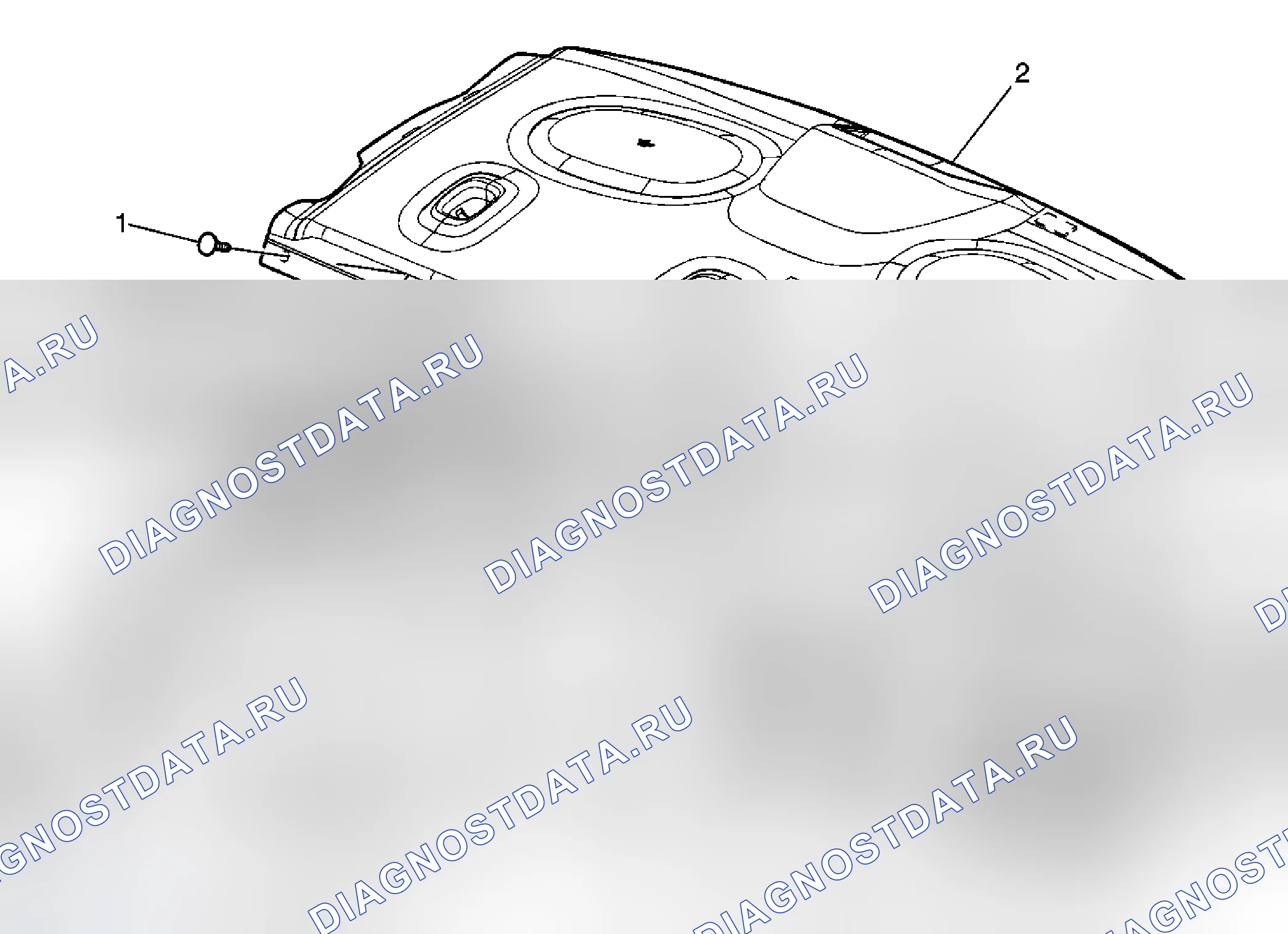 Рис. 59: Замена обивка заднего окна. Kia Rio III рестайлинг