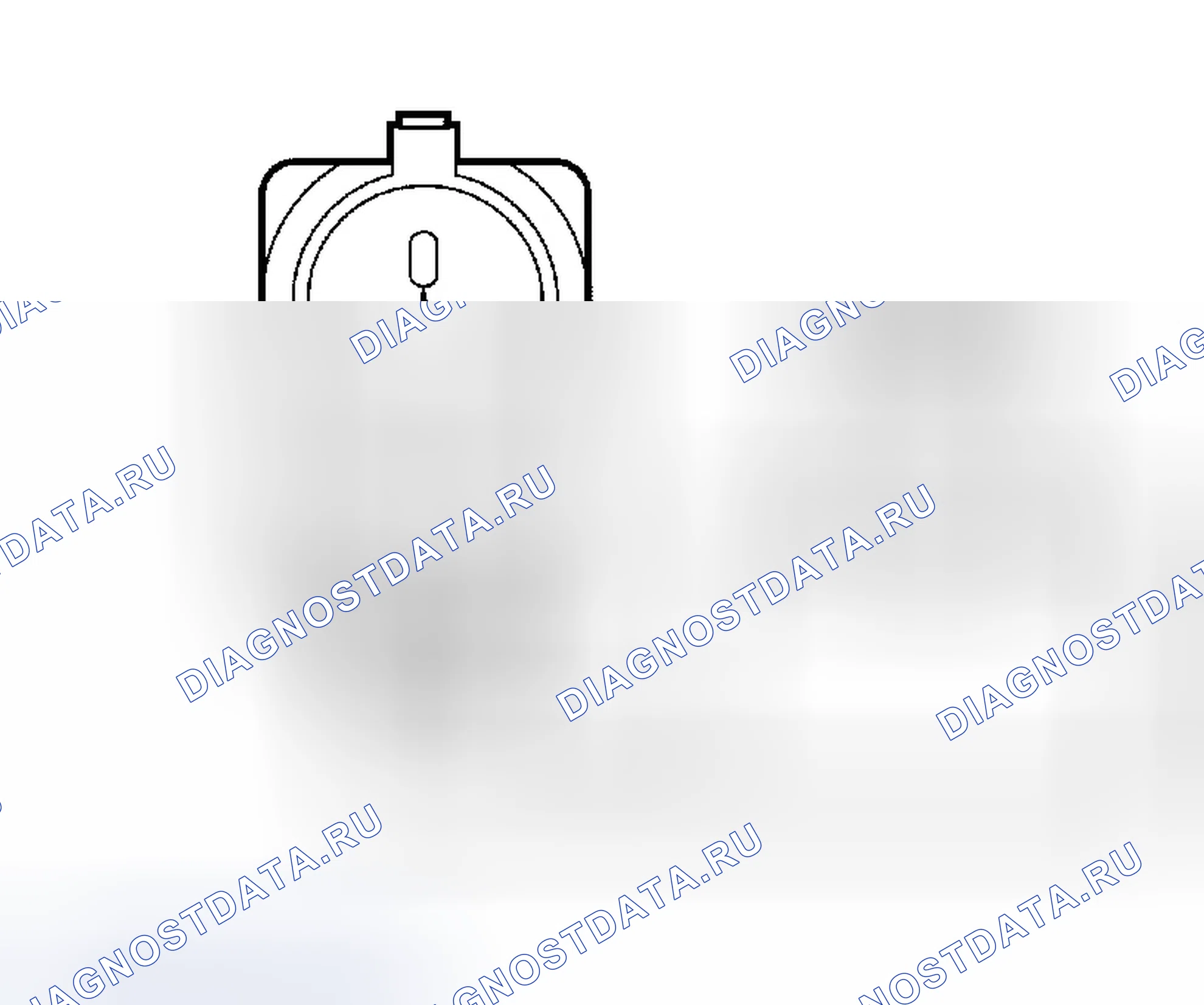 Рис. 97: ТОЧЕЧНОЕ ИСПЫТАНИЕ B: расшифровка кода ошибки B1251 ИЛИ DTC1253 - A / C ОБРЫВ ЦЕПИ ДАТЧИКА ТЕМПЕРАТУРЫ В АВТОМОБИЛЕ ИЛИ КОРОТКОЕ ЗАМЫКАНИЕ НА ГРУППУ. Ford Cab & Chassis F350 Super Duty 