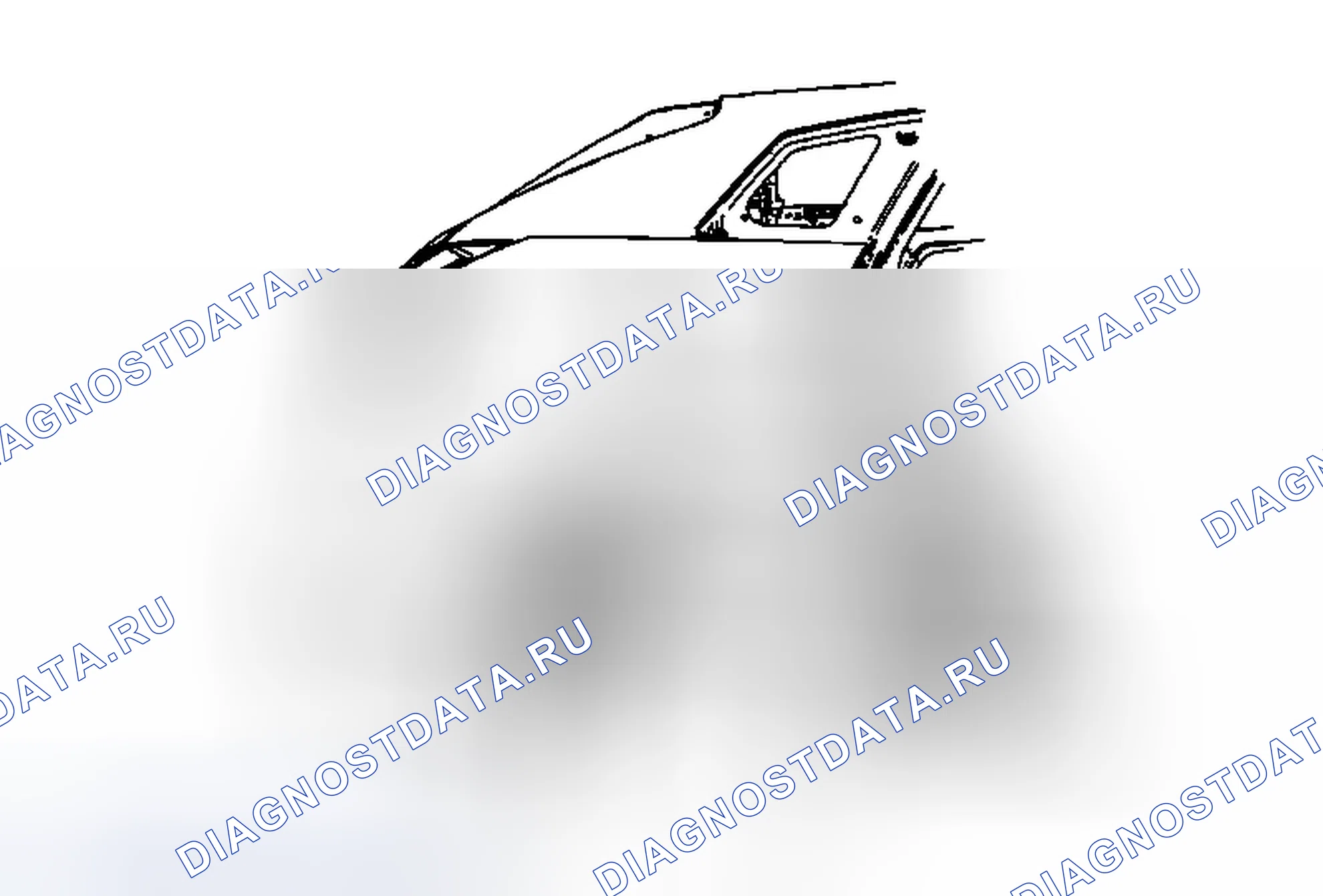 Рис. 2: Замена задней панели рулевой рубки. Cadillac SRX II