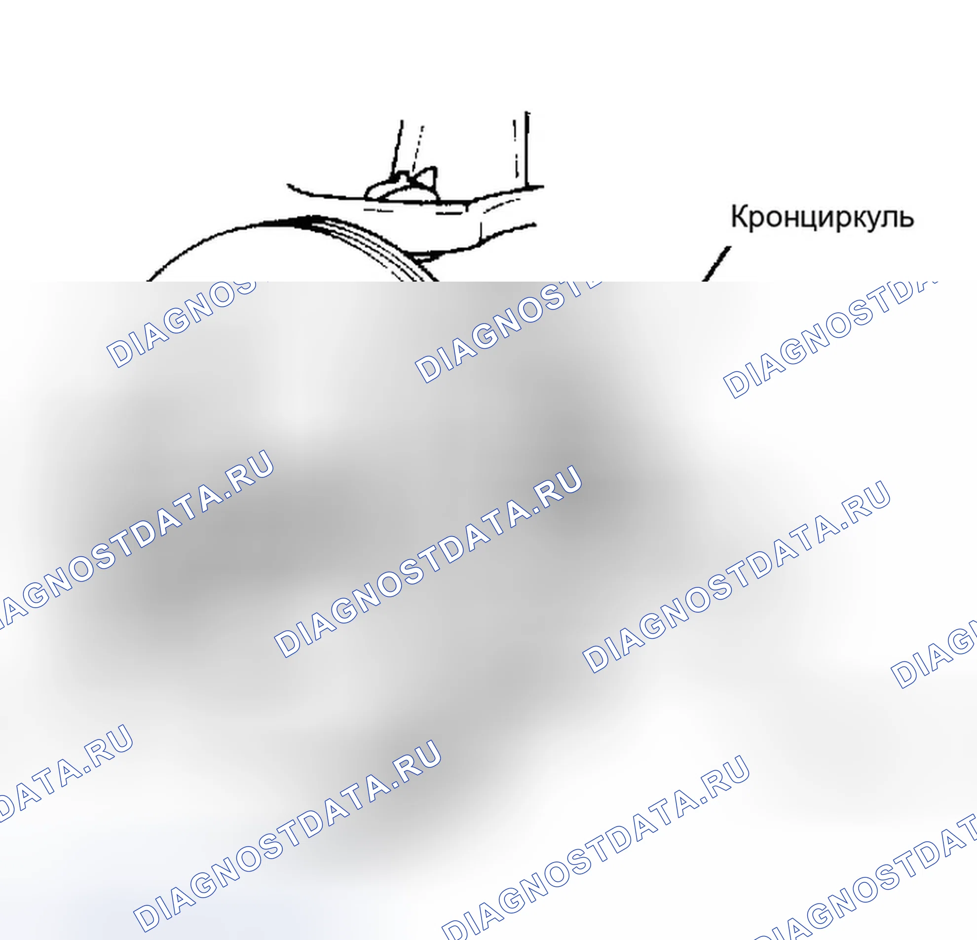 Рис. 1: Поршень в отверстии. Chevrolet Corvette C4
