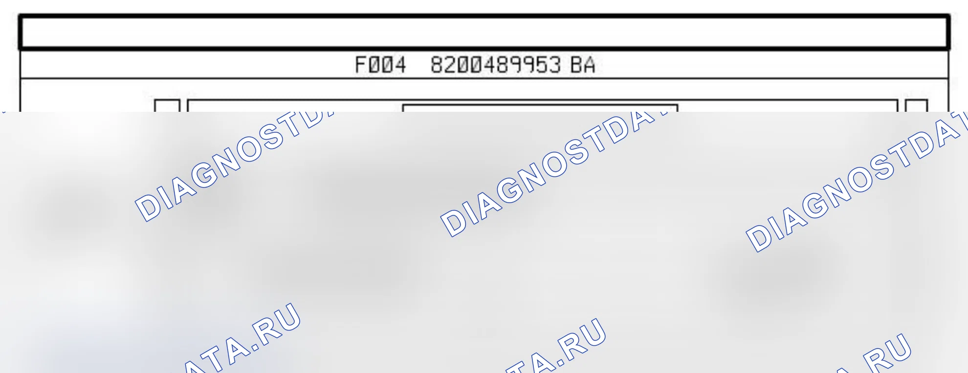 Распиновка разъёма 1222 — ЭБУ сист. парковки. Renault Zoe I