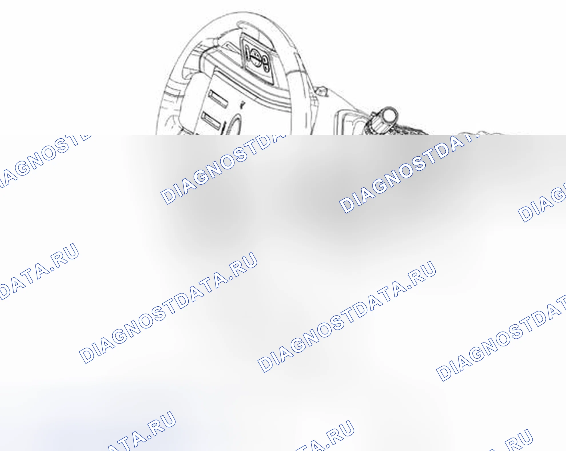 Рис. 72: Приемопередатчик пассивной противоугонной системы (PATS). Ford Pickup F250 Super Duty II