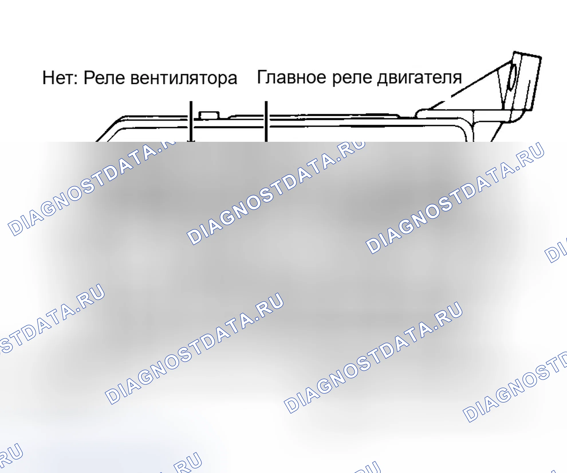 Рис. 4: ВЕНТИЛЯТОР РАДИАТОРА НЕ РАБОТАЕТ. Geo Prizm II