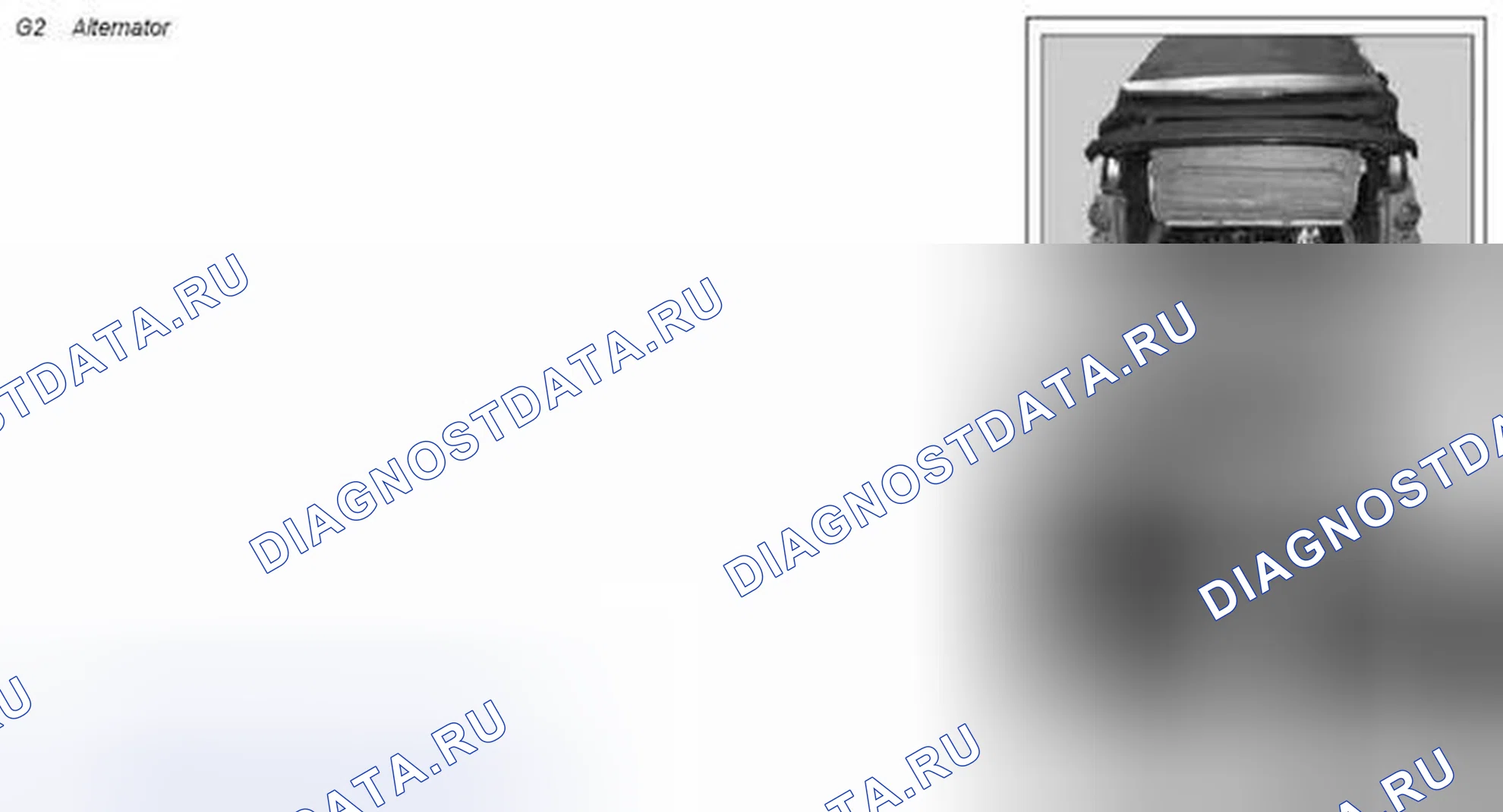 Рис. 32: Описание компонентов генератора переменного тока - GF15.40-P-2000MCU. Kia Soul I