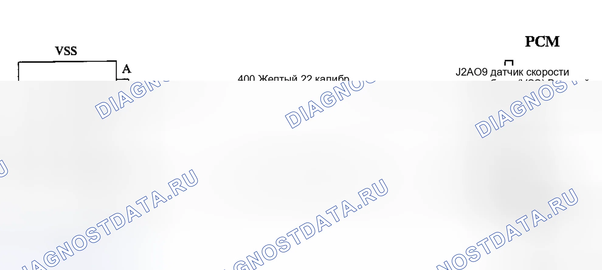 Рис. 151: КОД 24, ДАТЧИК СКОРОСТИ ТРАНСПОРТНОГО СРЕДСТВА (датчик скорости автомобиля (VSS) (датчик скорости автомобиля)) SATURN (1991-92). GMC Cab & Chassis K3500 