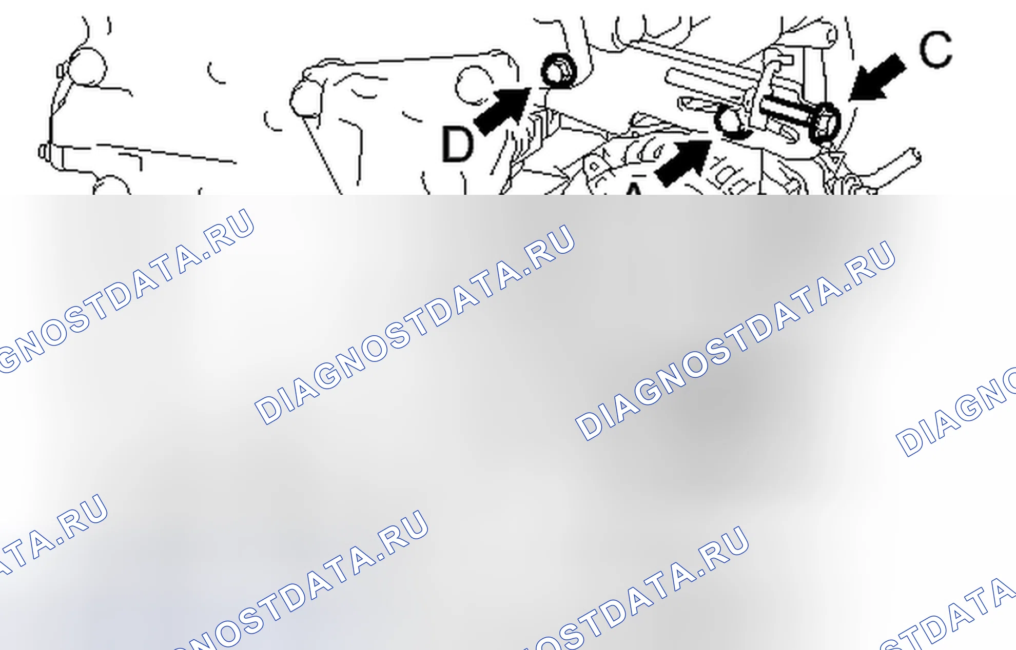 Рис. 36: ДЕМОНТАЖ. Toyota Corolla X рестайлинг