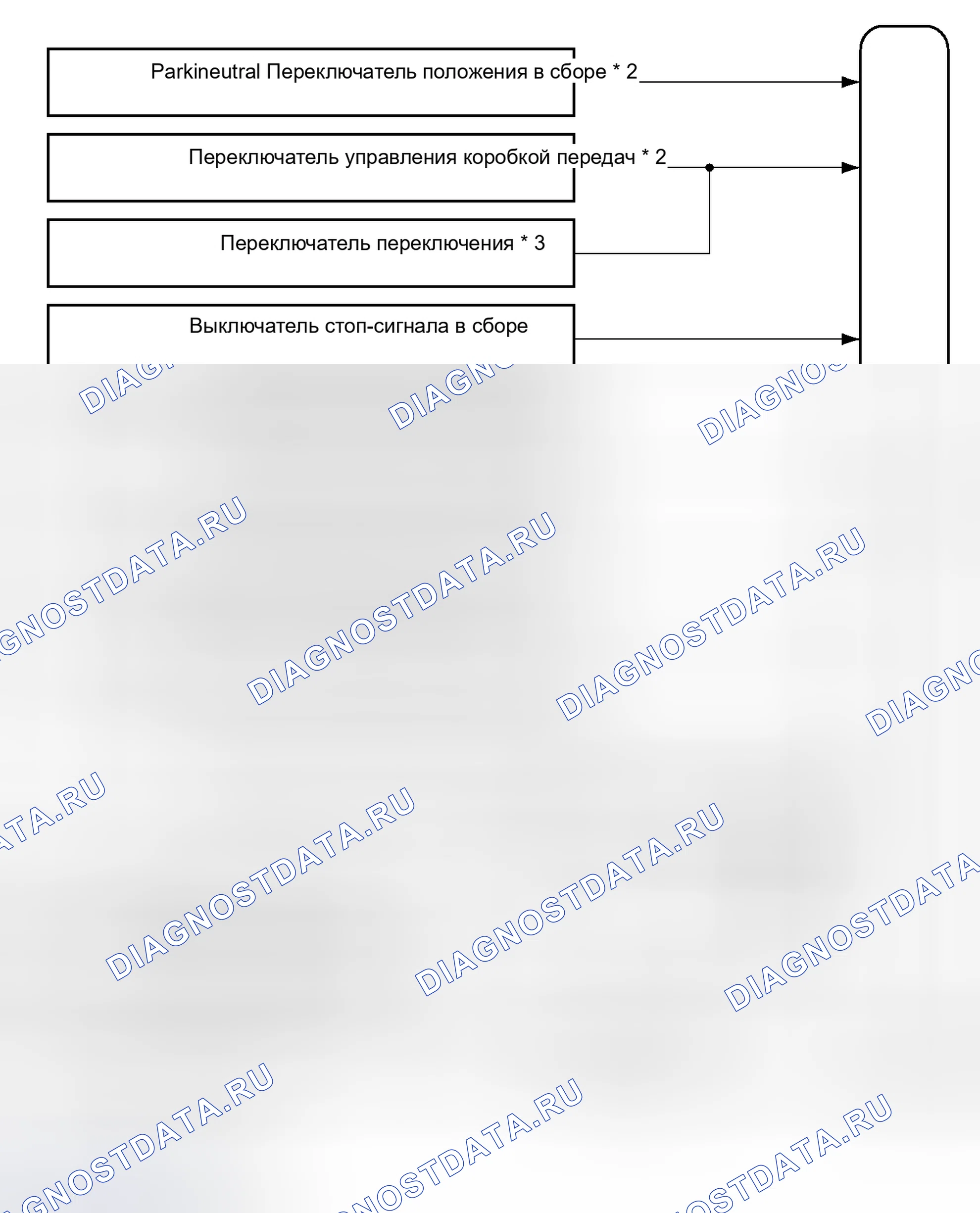 Рис. 10: СХЕМА СИСТЕМЫ [05 / 2013 -]. Scion tC II рестайлинг