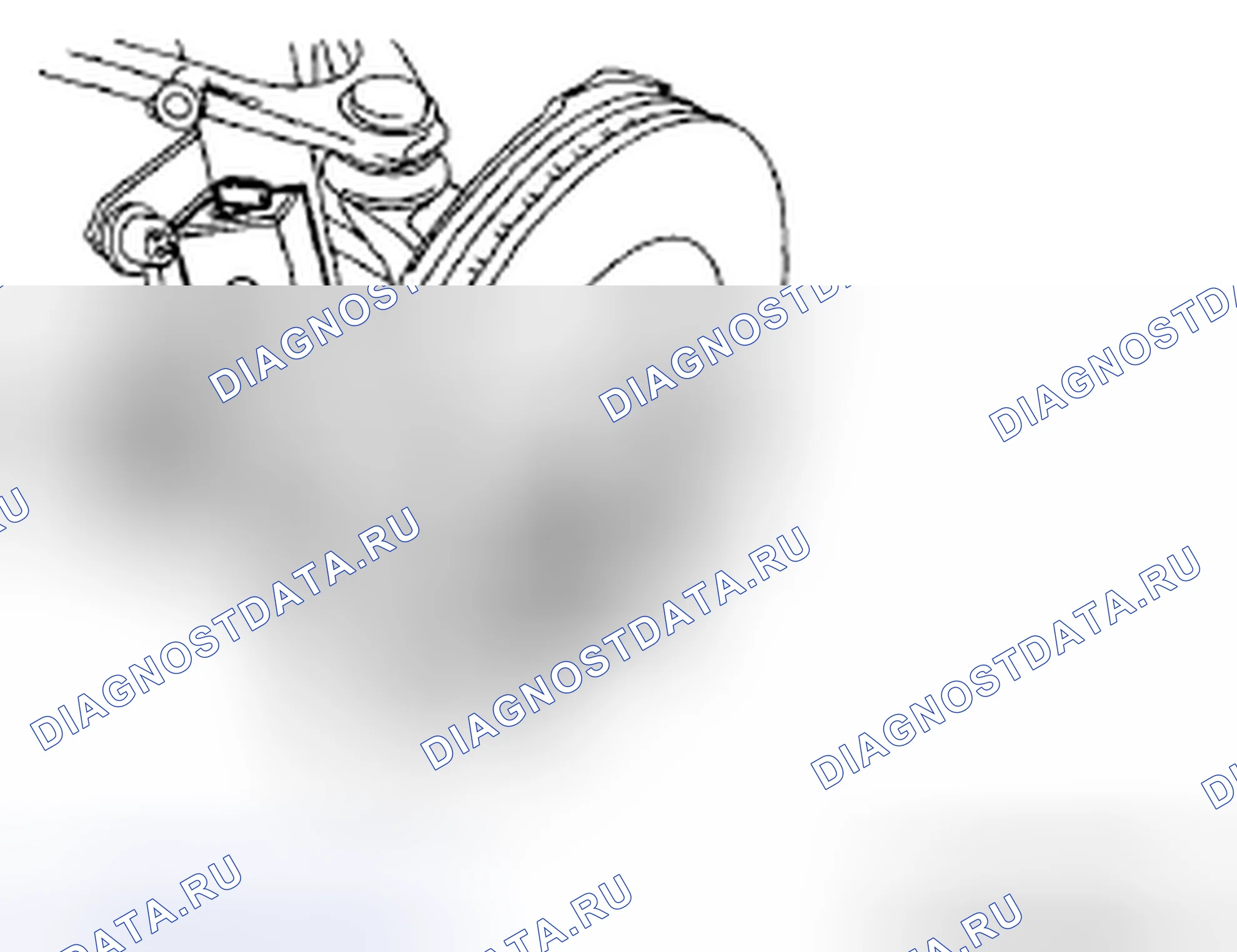 Рис. 42: Контроль бокового биения. Mazda RX-8 I рестайлинг