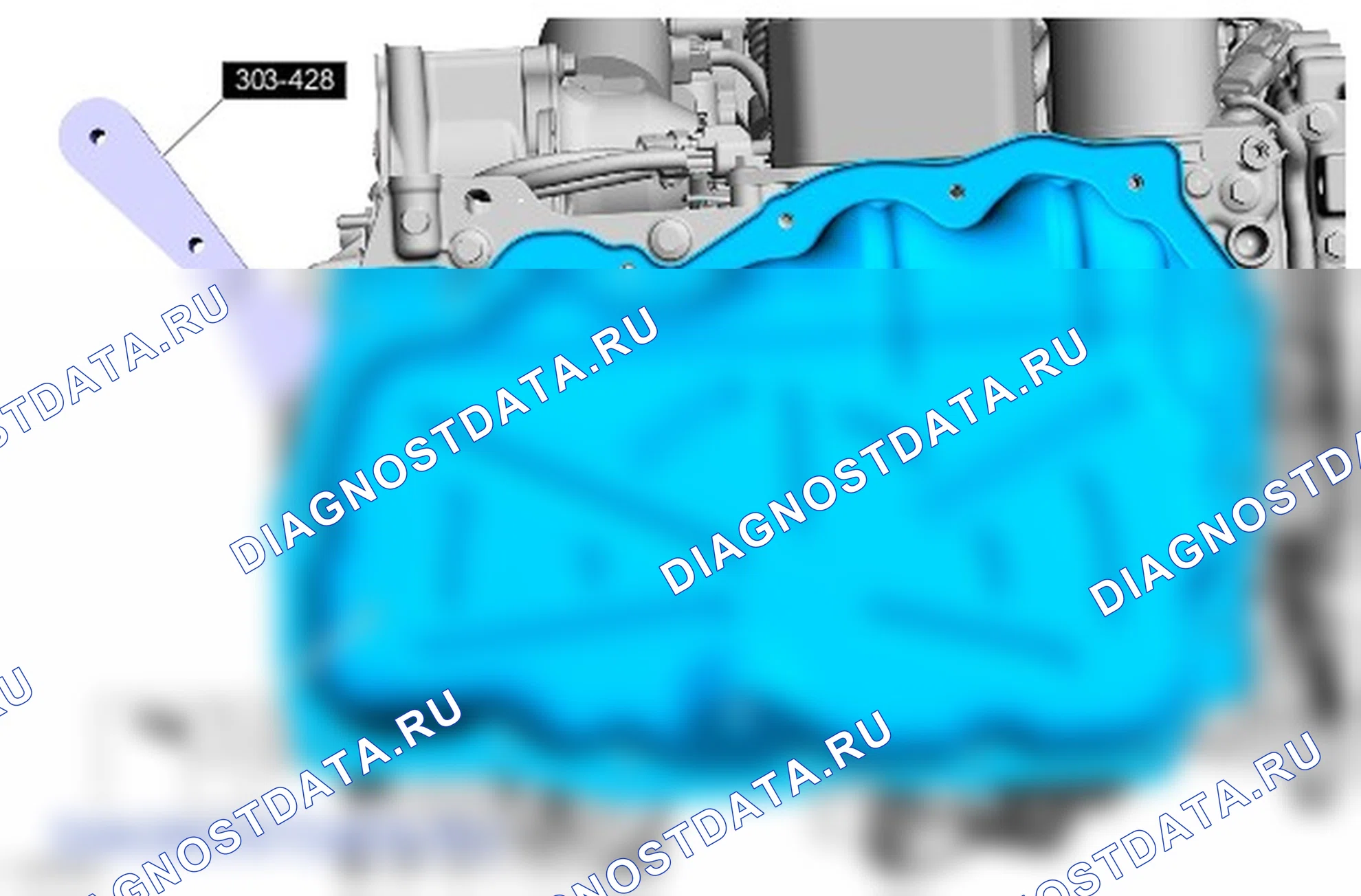 Разборка двигателя. Ford Transit VIII