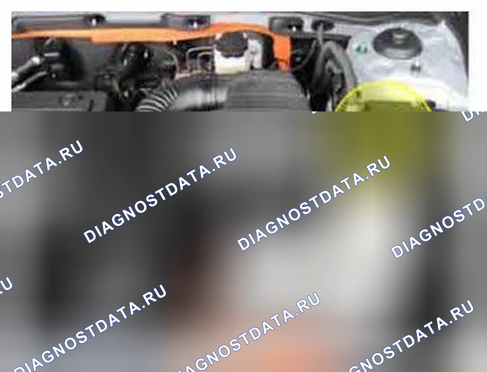 Рис. 299: Расположение компонентов. Hyundai Sonata VI