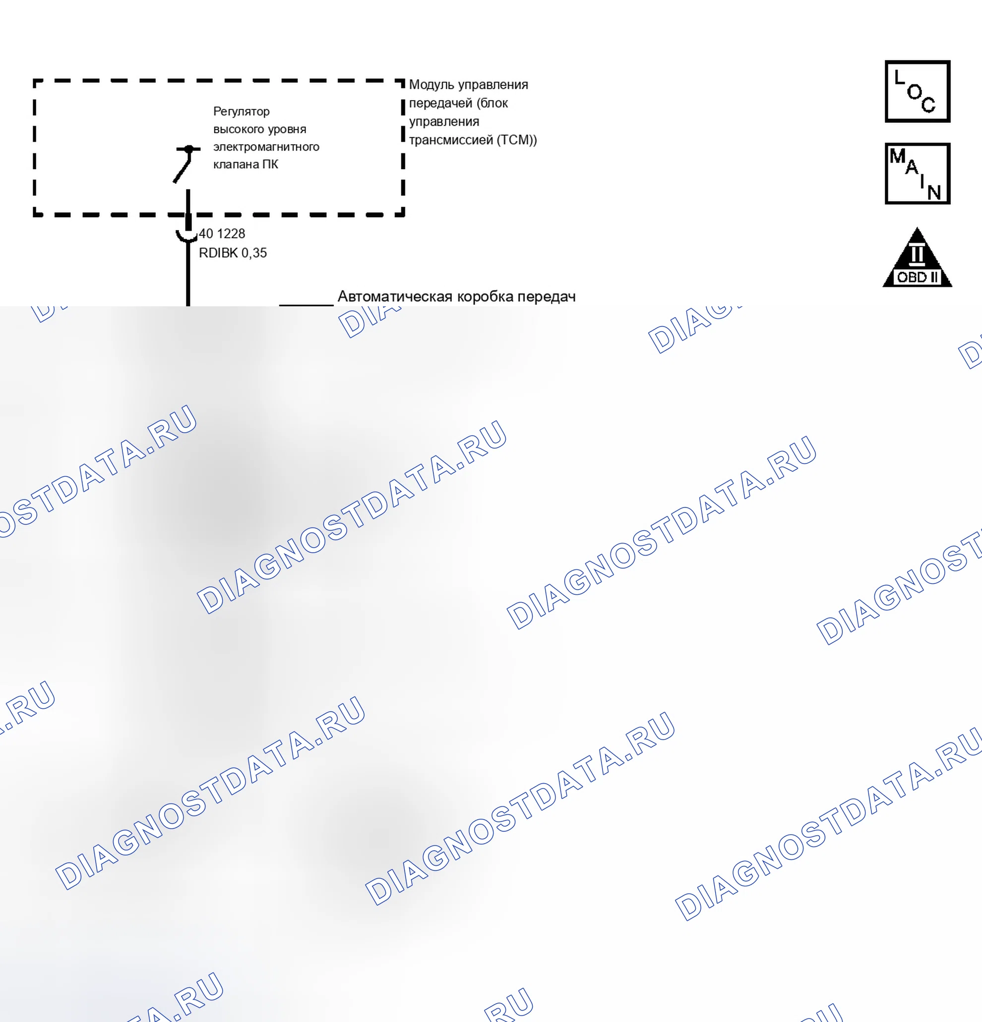 Рис. 116: расшифровка кода ошибки P0961 (3,6 л). Buick Rendezvous I