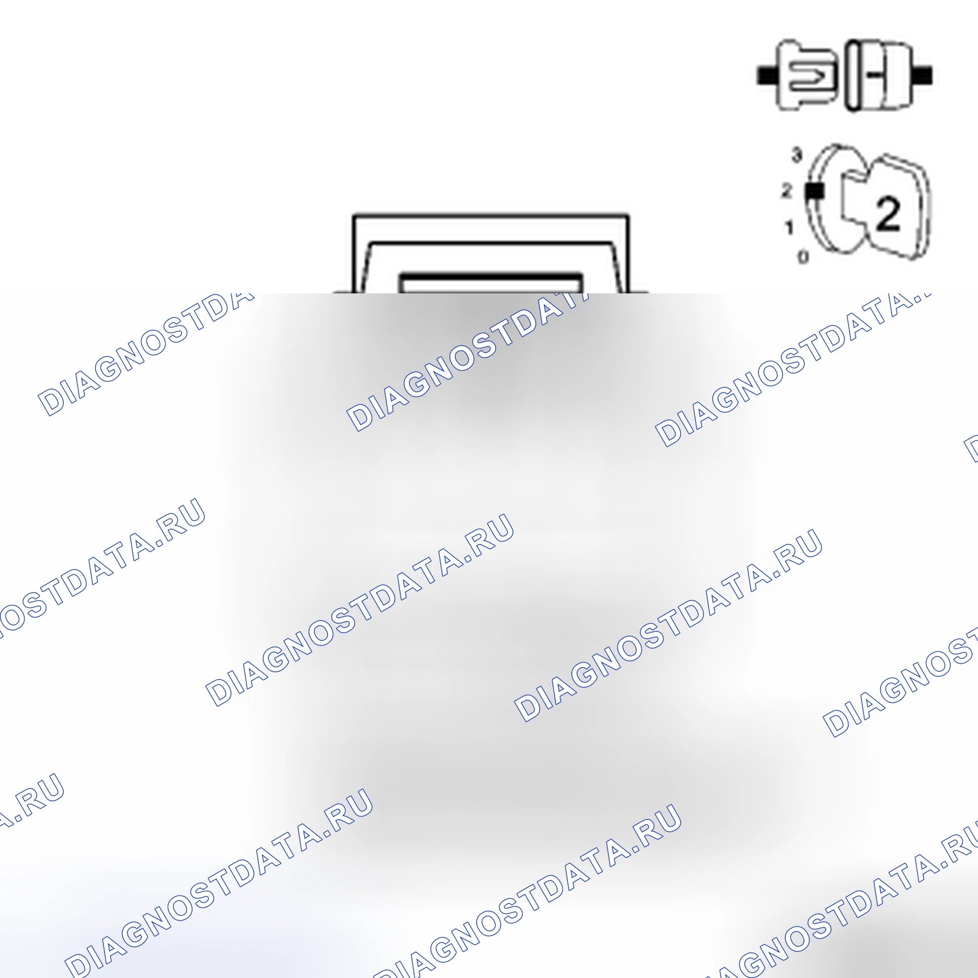 Рис. 192: Диагностический тест. Chrysler Town & Country V