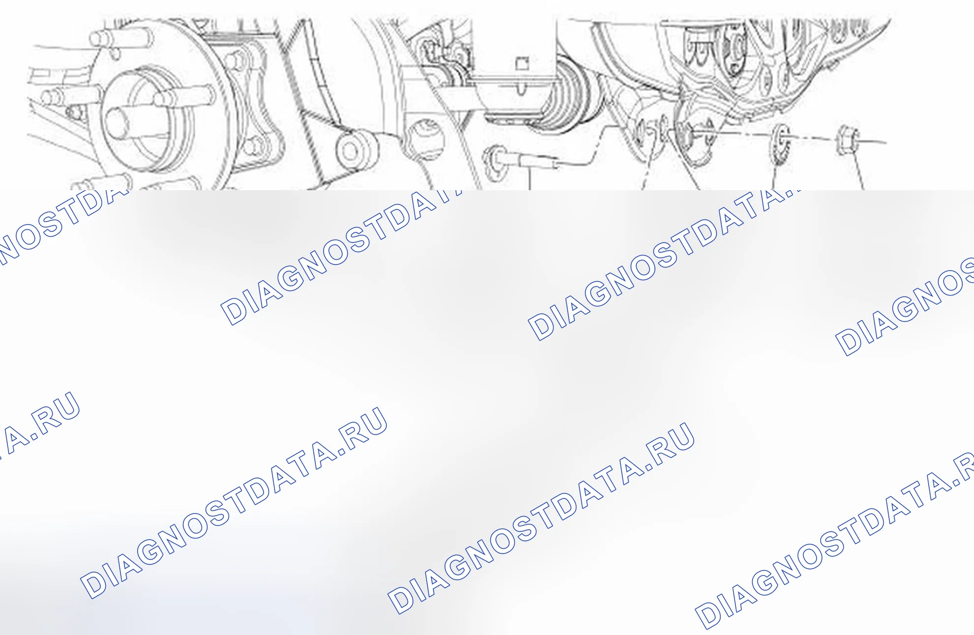 Рис. 2: Нижняя рука. Ford Edge I