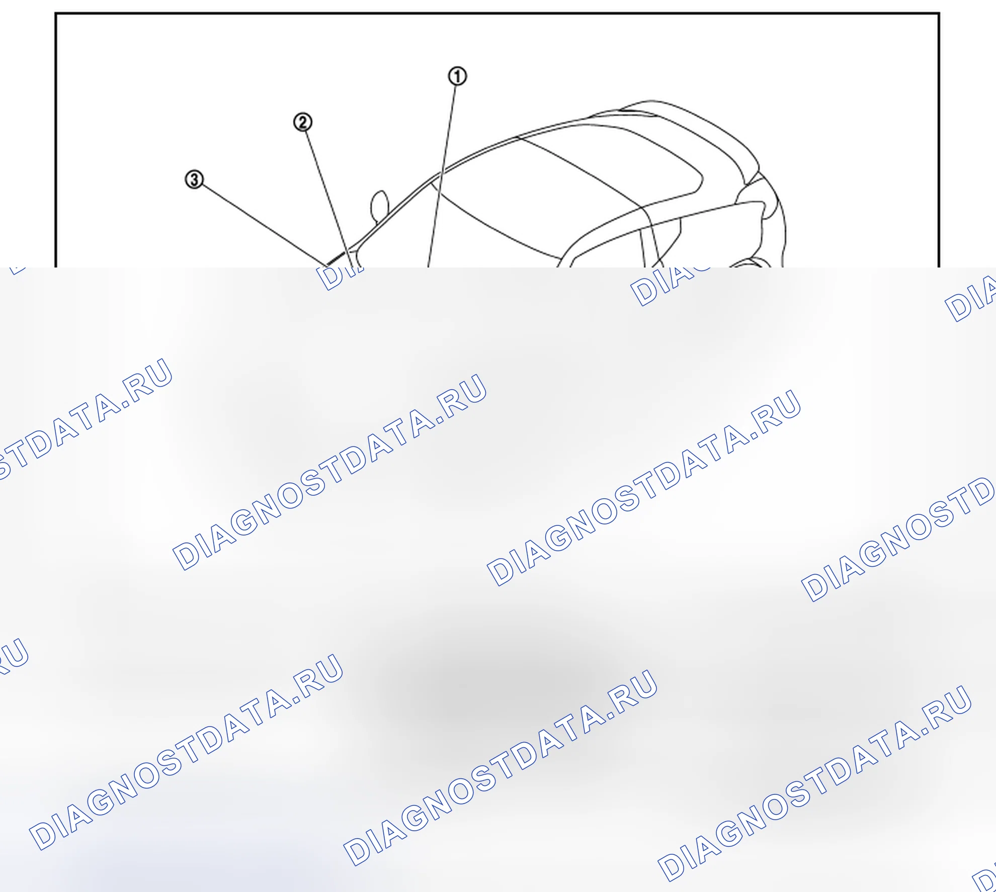 Рис. 103: Расположение компонентов. Honda MDX I