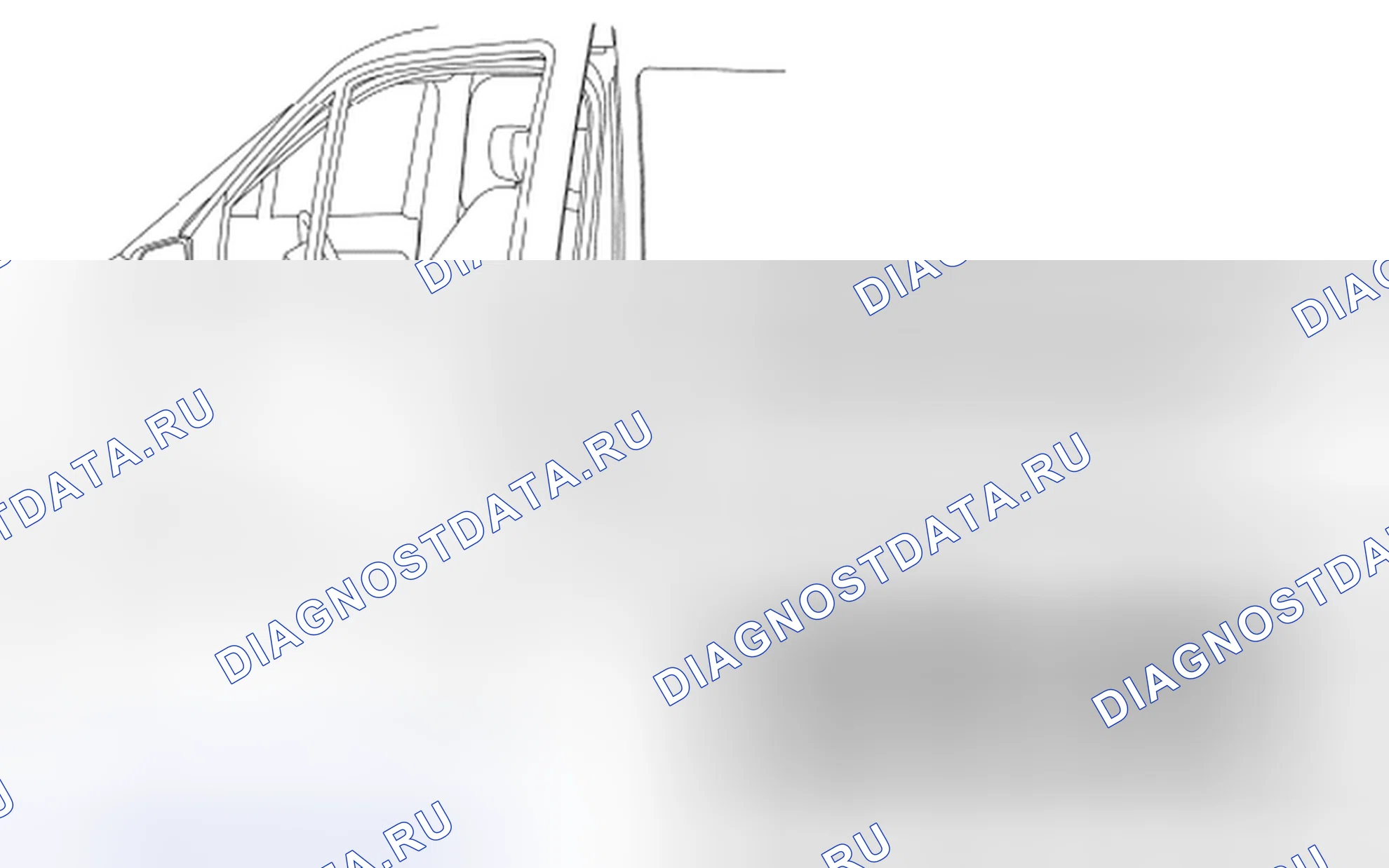 Рис. 3: Локатор идентификационной метки транспортного средства (VIL). Ford Transit Connect I рестайлинг