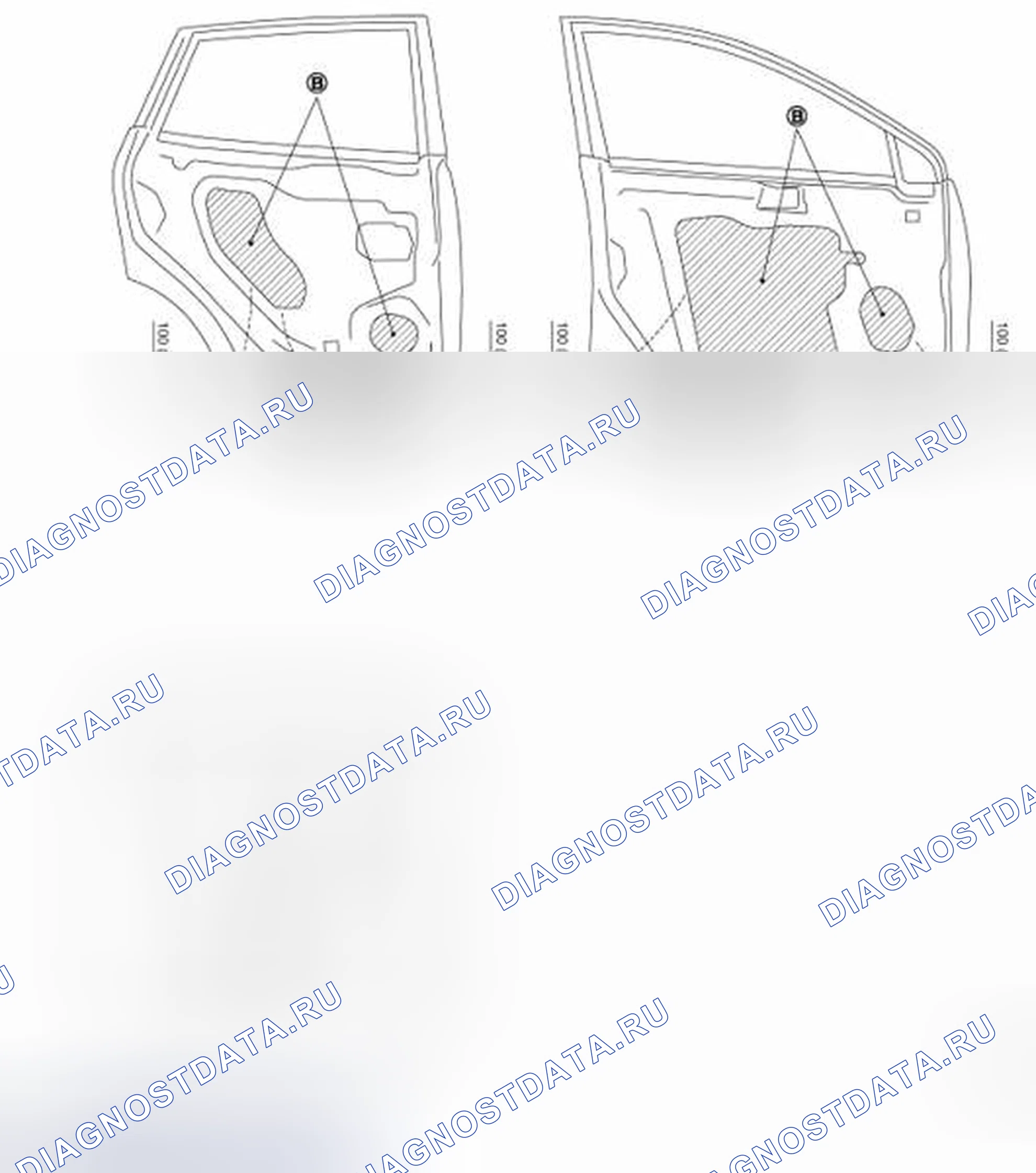 Рис. 19: ДВЕРЬ. Honda S-MX I
