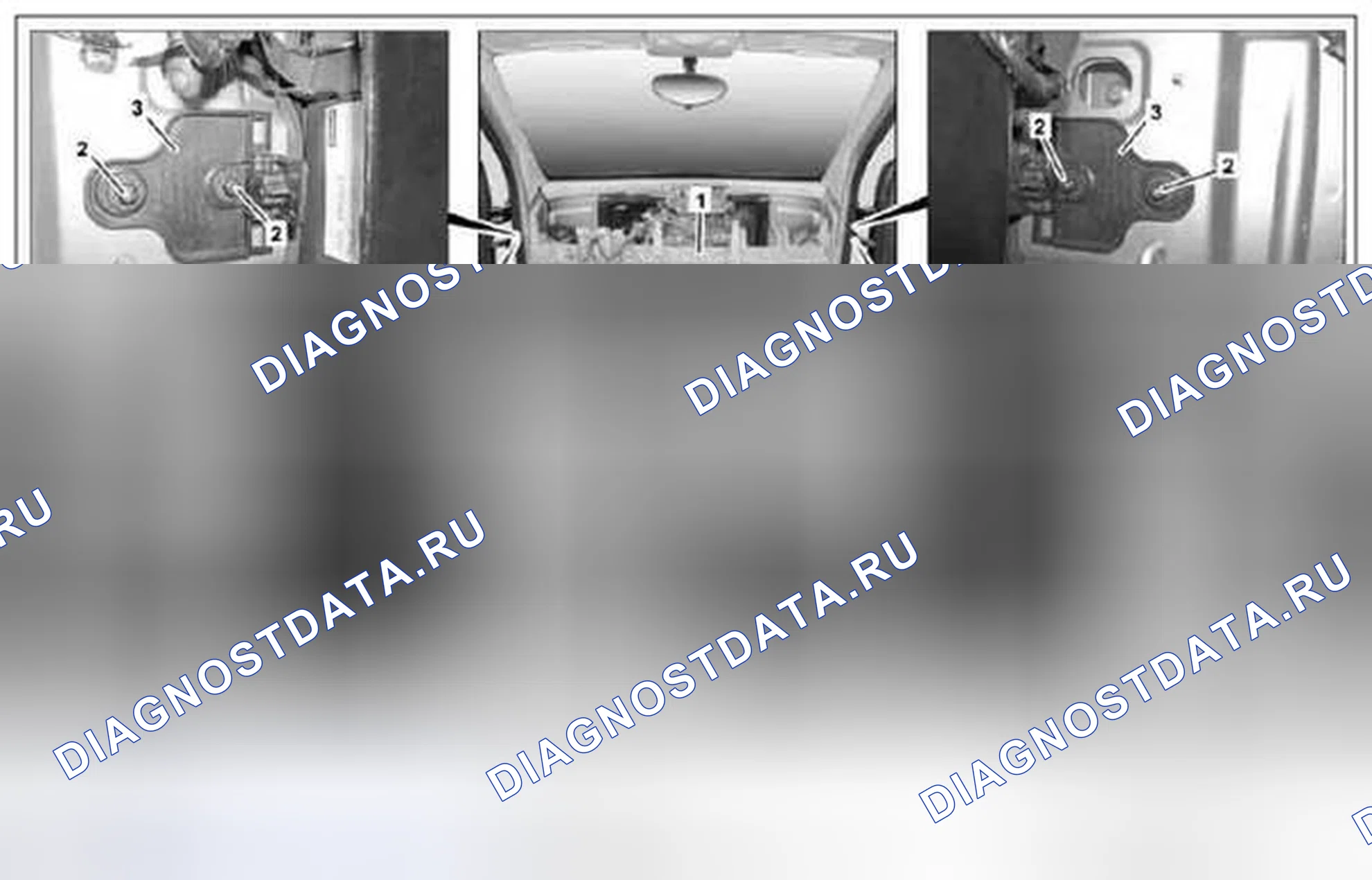 Рис. 529: Снять / установить траверсу под приборную панель - AR62.30-P-1250MCU. Kia Soul I
