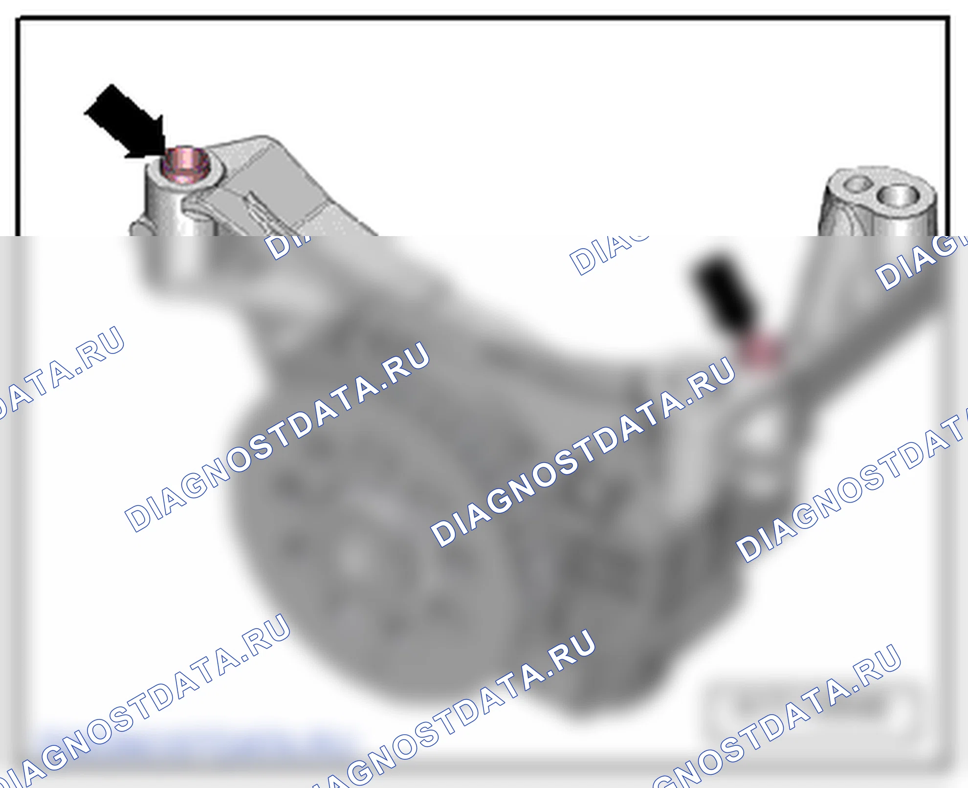 Как снять и установить детали смазочной системы (2,0л/81; 103; 125 кВт TDI CR (2-го поколения)). Skoda Octavia Ii