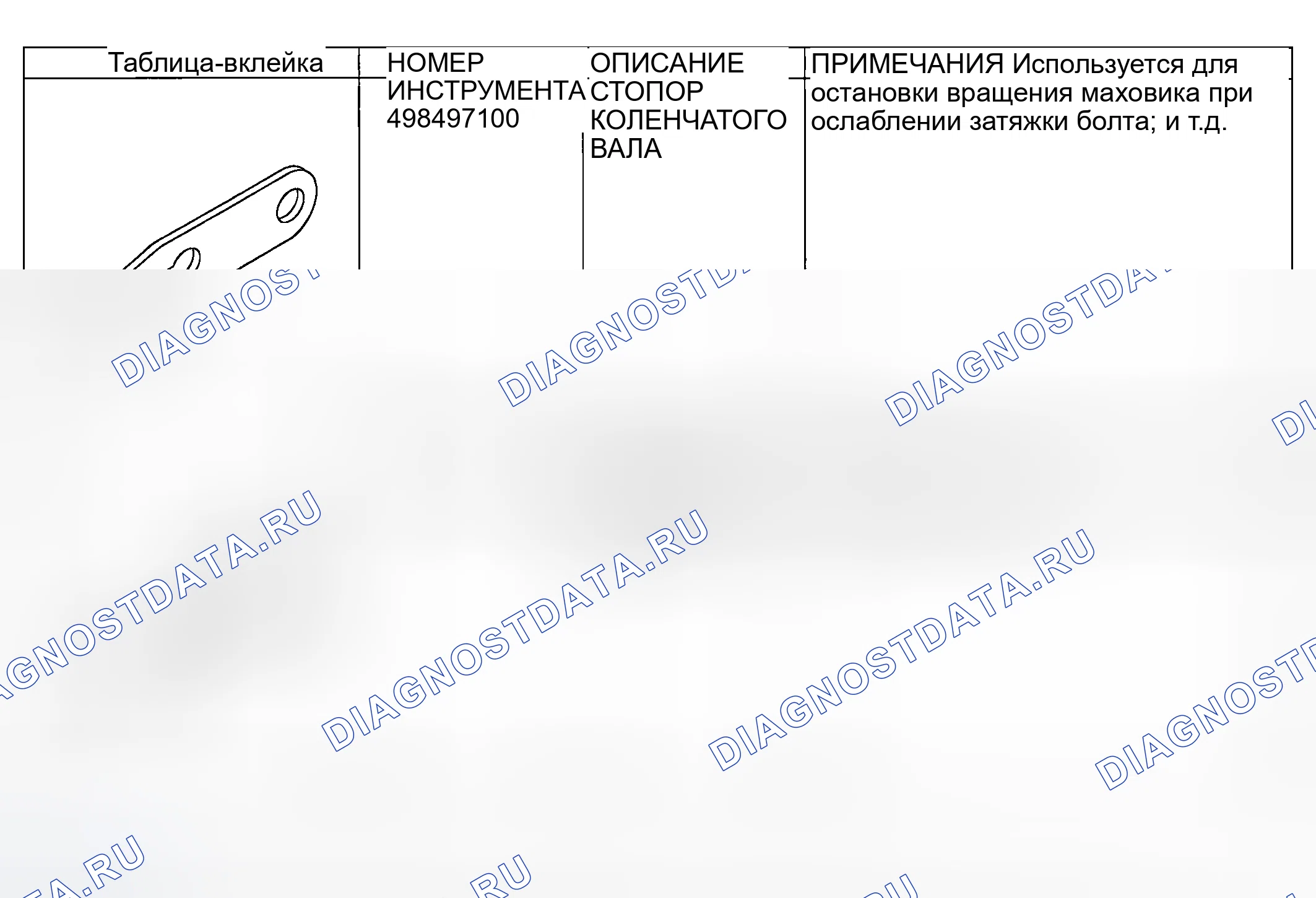 Рис. 69: ПОДГОТОВИТЕЛЬНЫЙ ИНСТРУМЕНТ. Hyundai Creta II