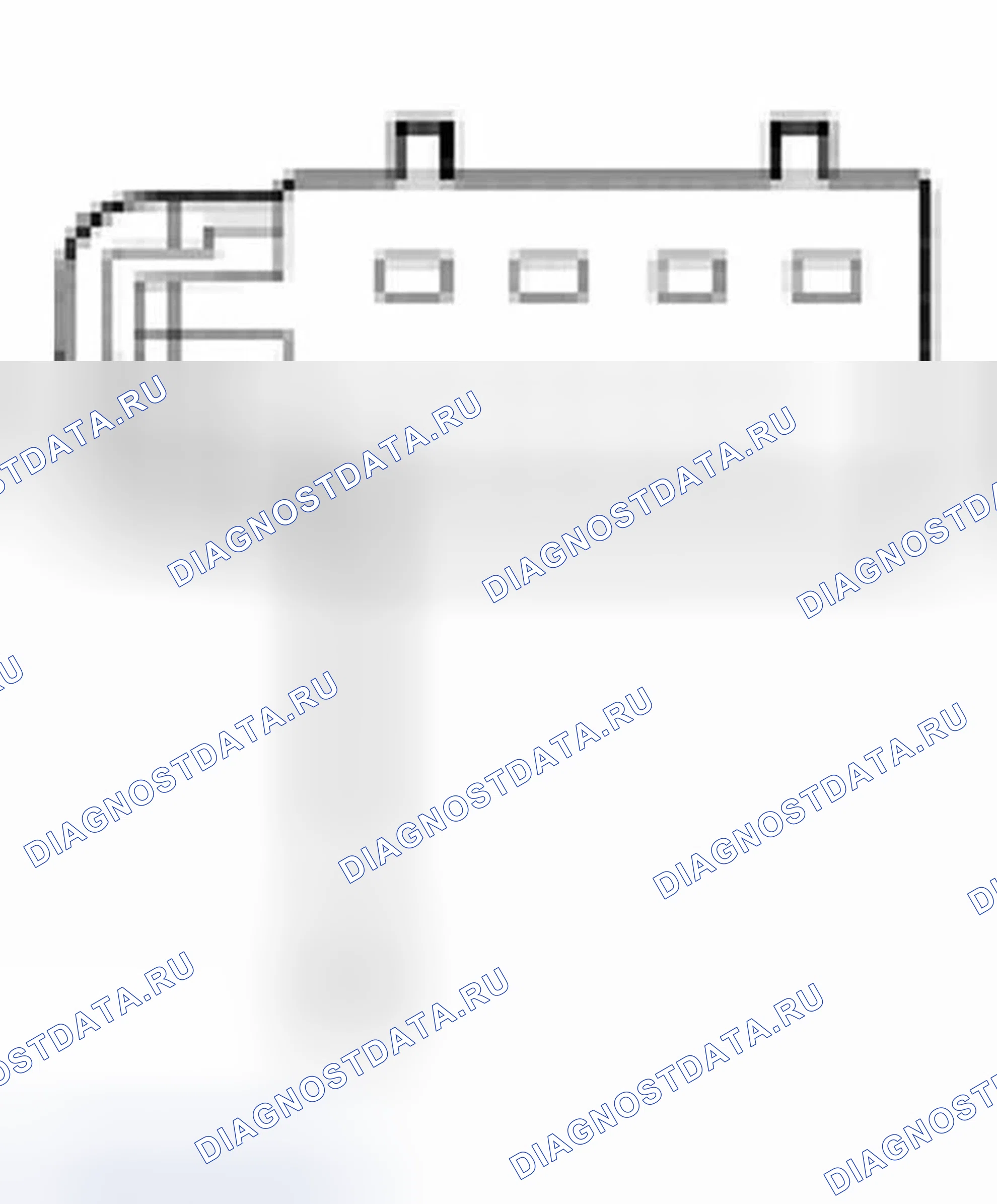 Рис. 5: Разъем центральной блока предохранителей и реле (Cjb) C270f. Ford Pickup F150 