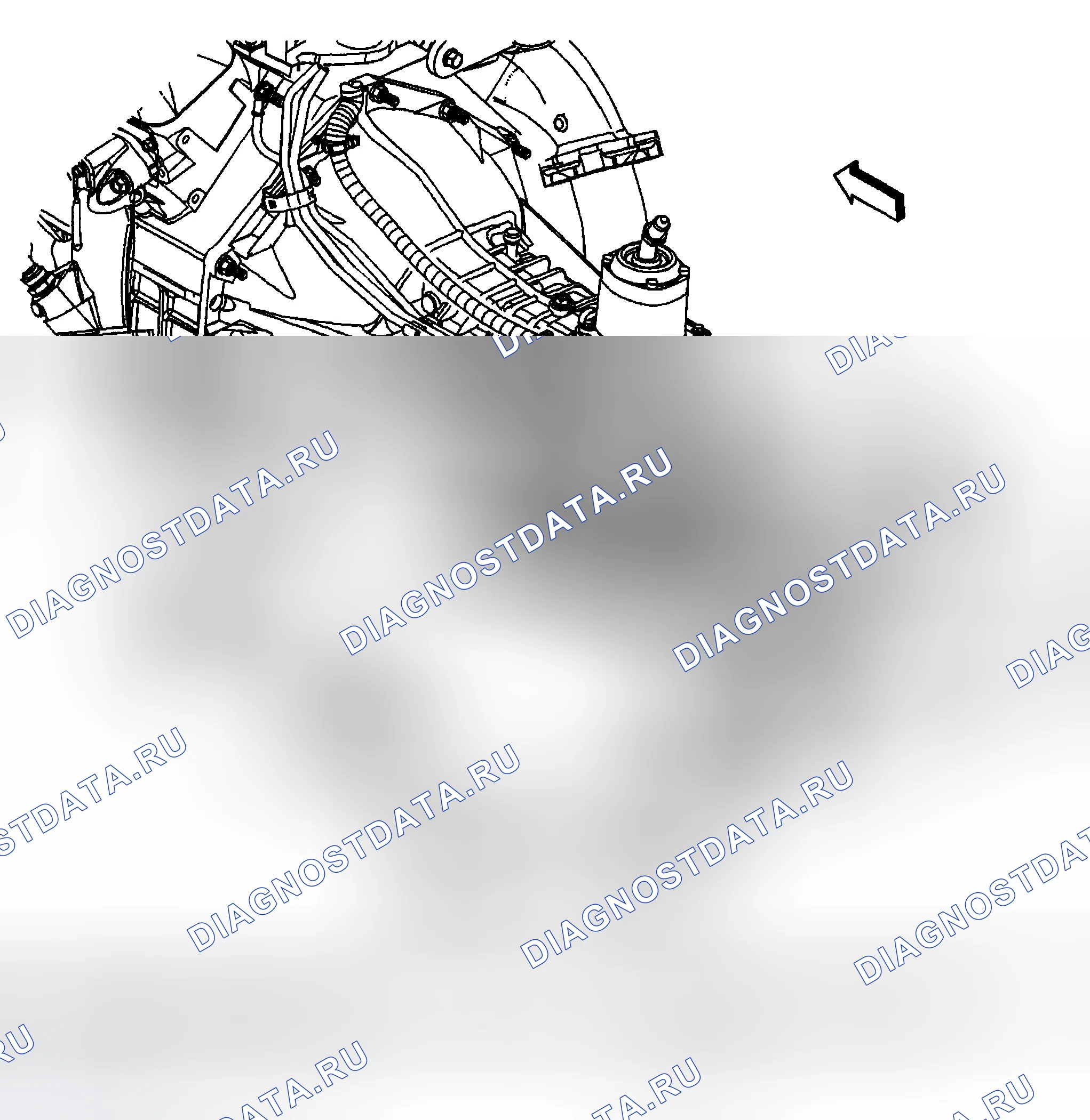 Рис. 49: Виды компонентов ручной коробки передач. GMC Cab & Chassis Sierra 3500 GMT800 early