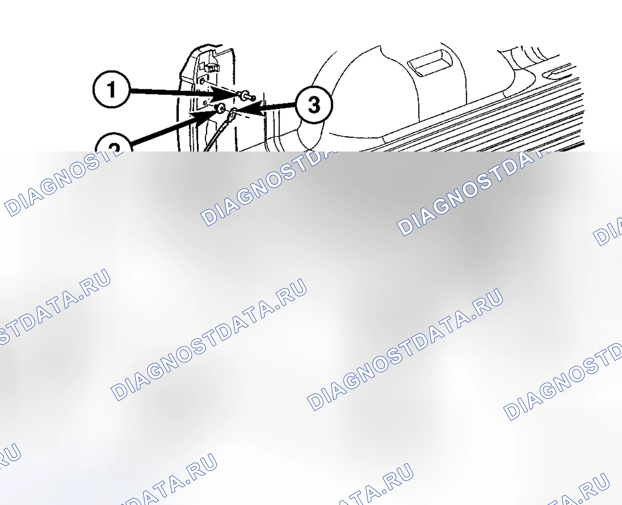 Рис. 281: ДЕМОНТАЖ. Dodge Dakota III