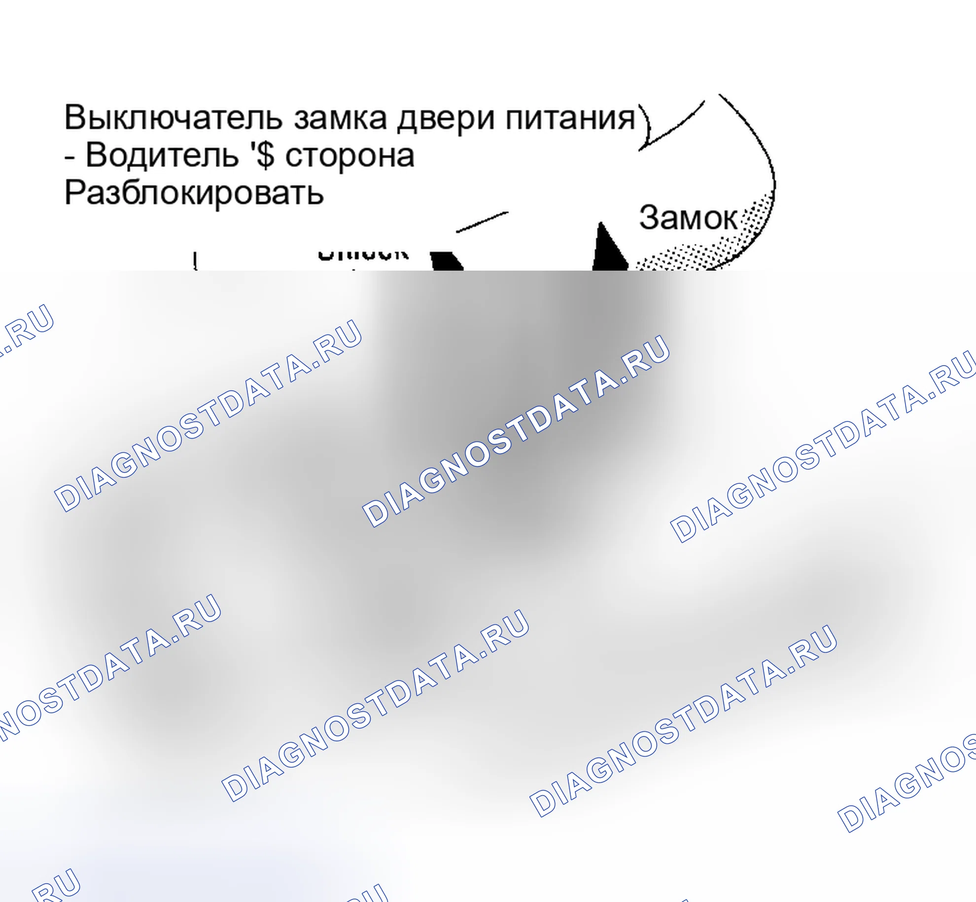 Рис. 1: СИЛОВЫЕ ДВЕРНЫЕ ЗАМКИ. Toyota Camry V30