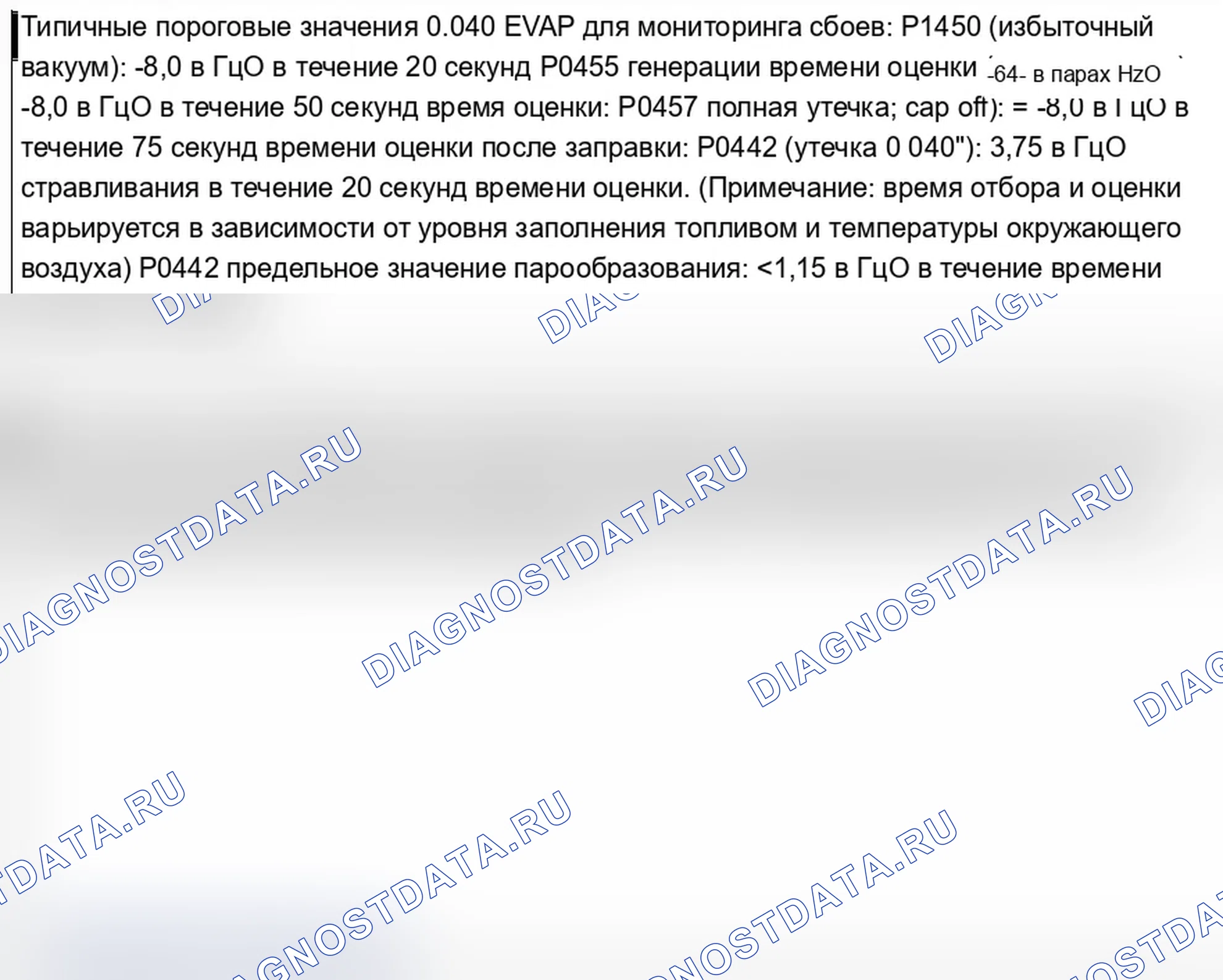 Рис. 28: EVAP контроль. Mercury Mariner II рестайлинг
