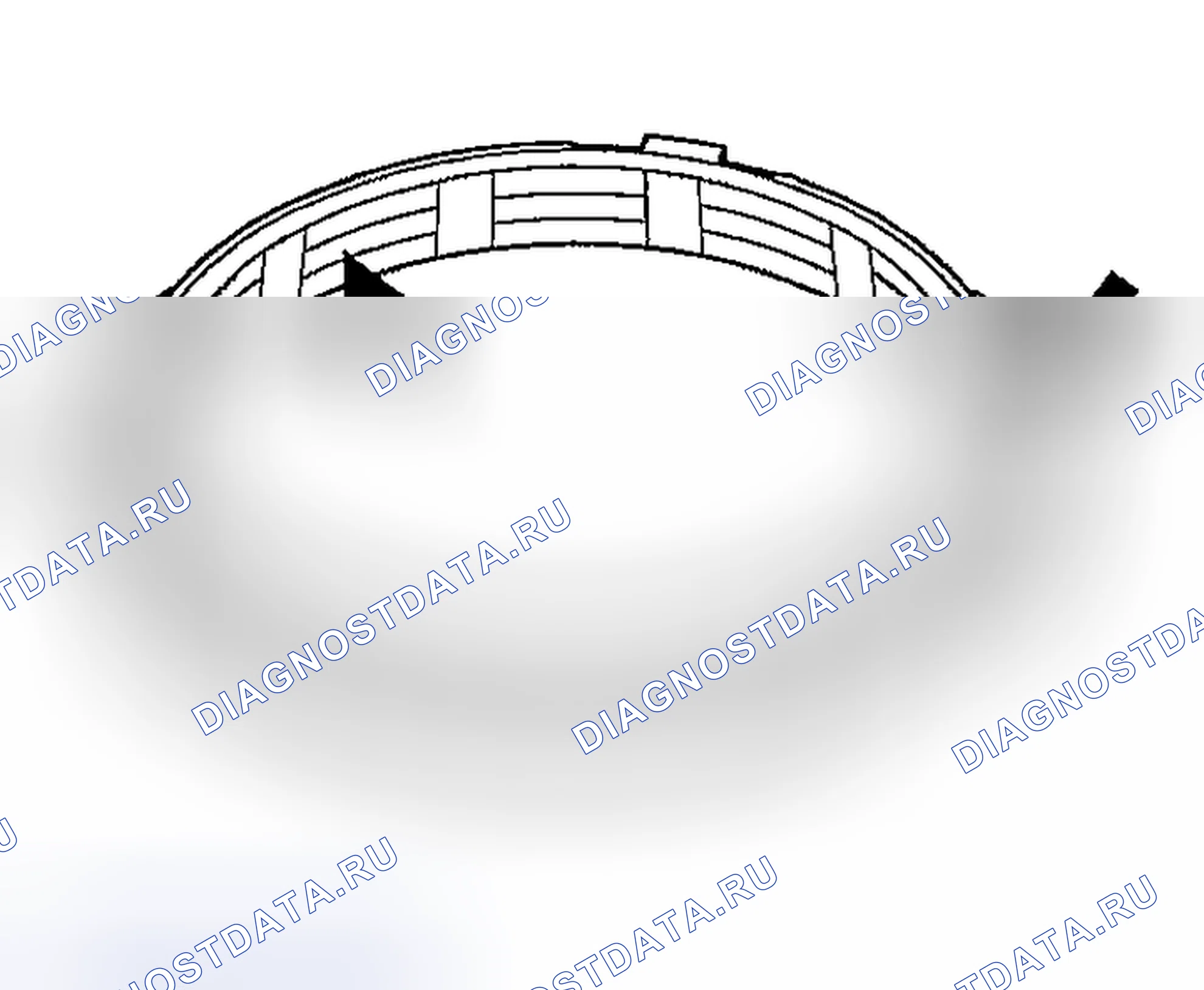 Рис. 166: КОЛЬЦО СИНХРОНИЗАТОРА. Mazda MX-5 NA