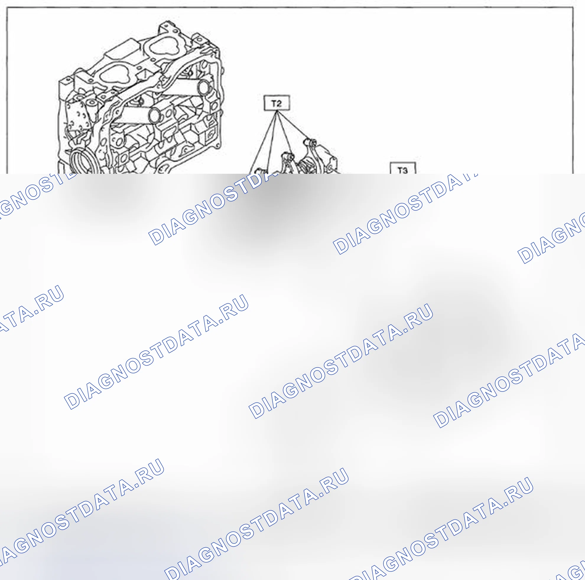Рис. 4: УЗЕЛ КОРОМЫСЛА КЛАПАНА. Subaru Legacy BM/BR