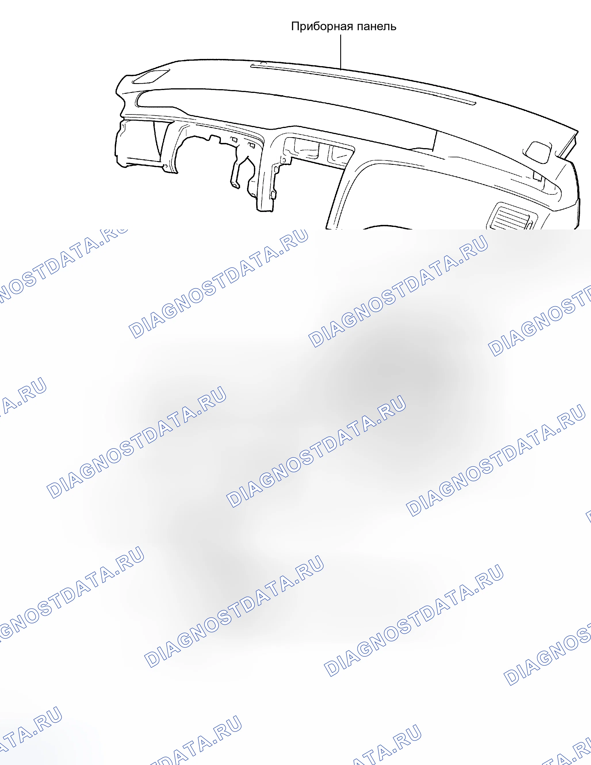 Рис. 51: КОМПОНЕНТЫ. Toyota Avalon XX20 рестайлинг